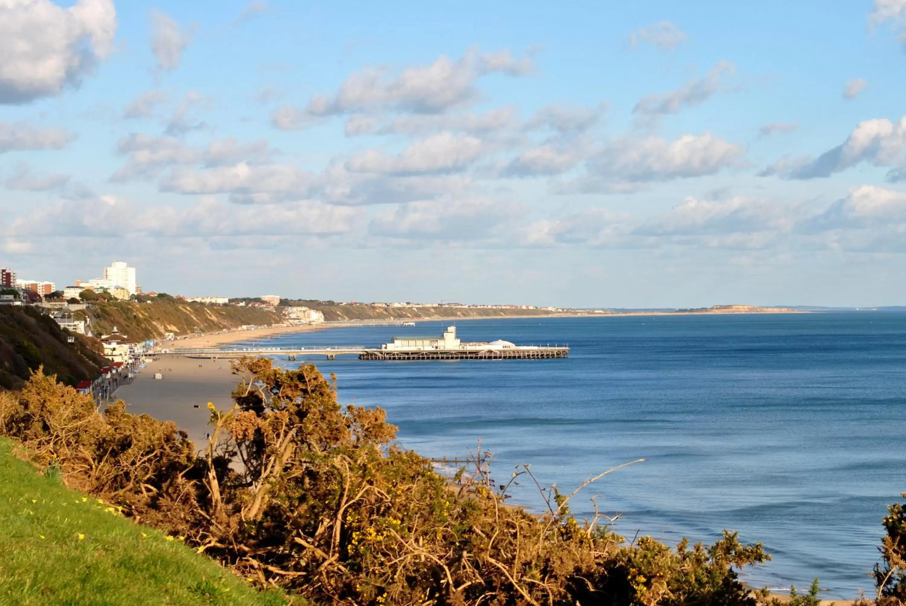 Beach in The Riviera Hotel & Holiday Apartments Alum Chine