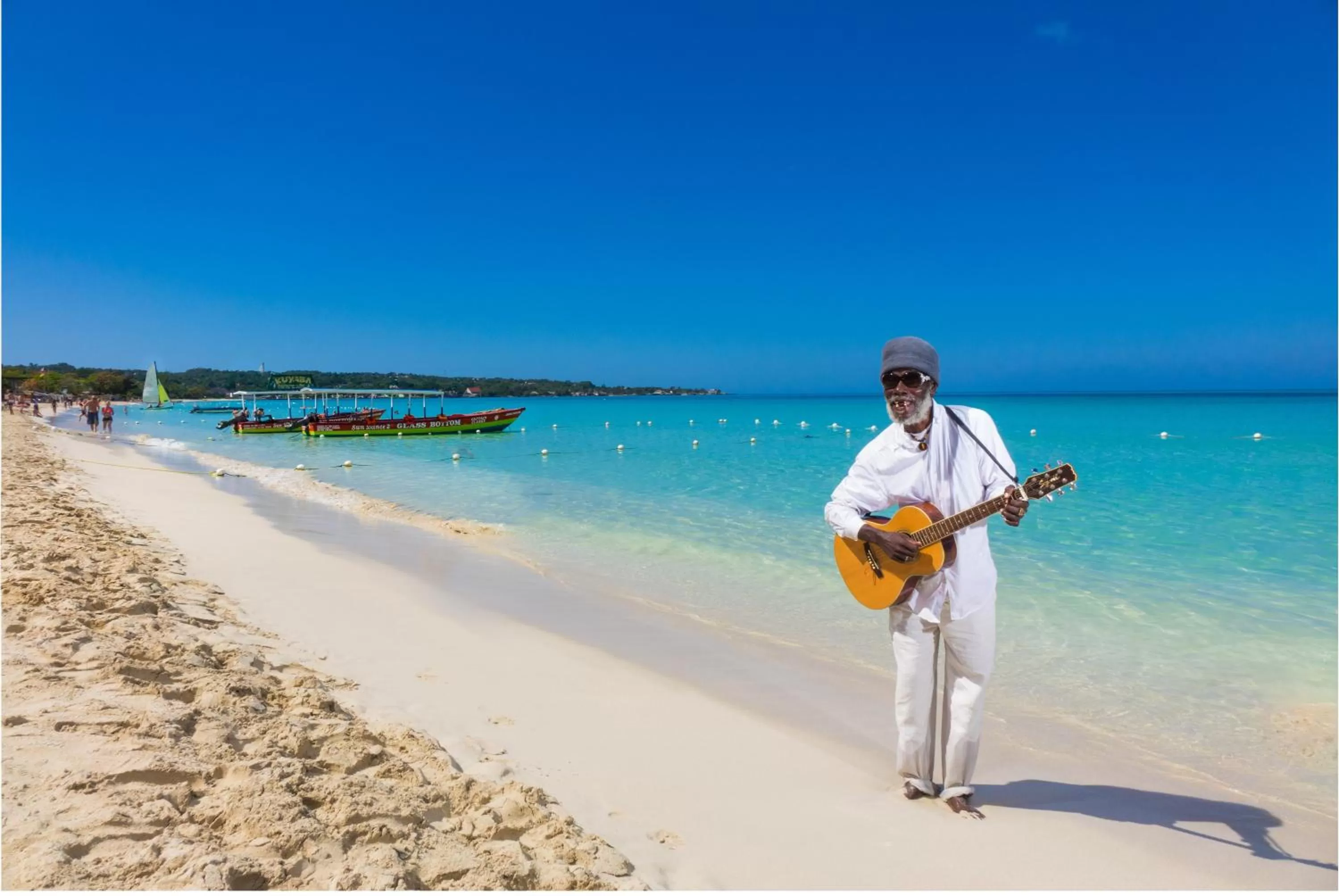 People in Legends Beach Resort
