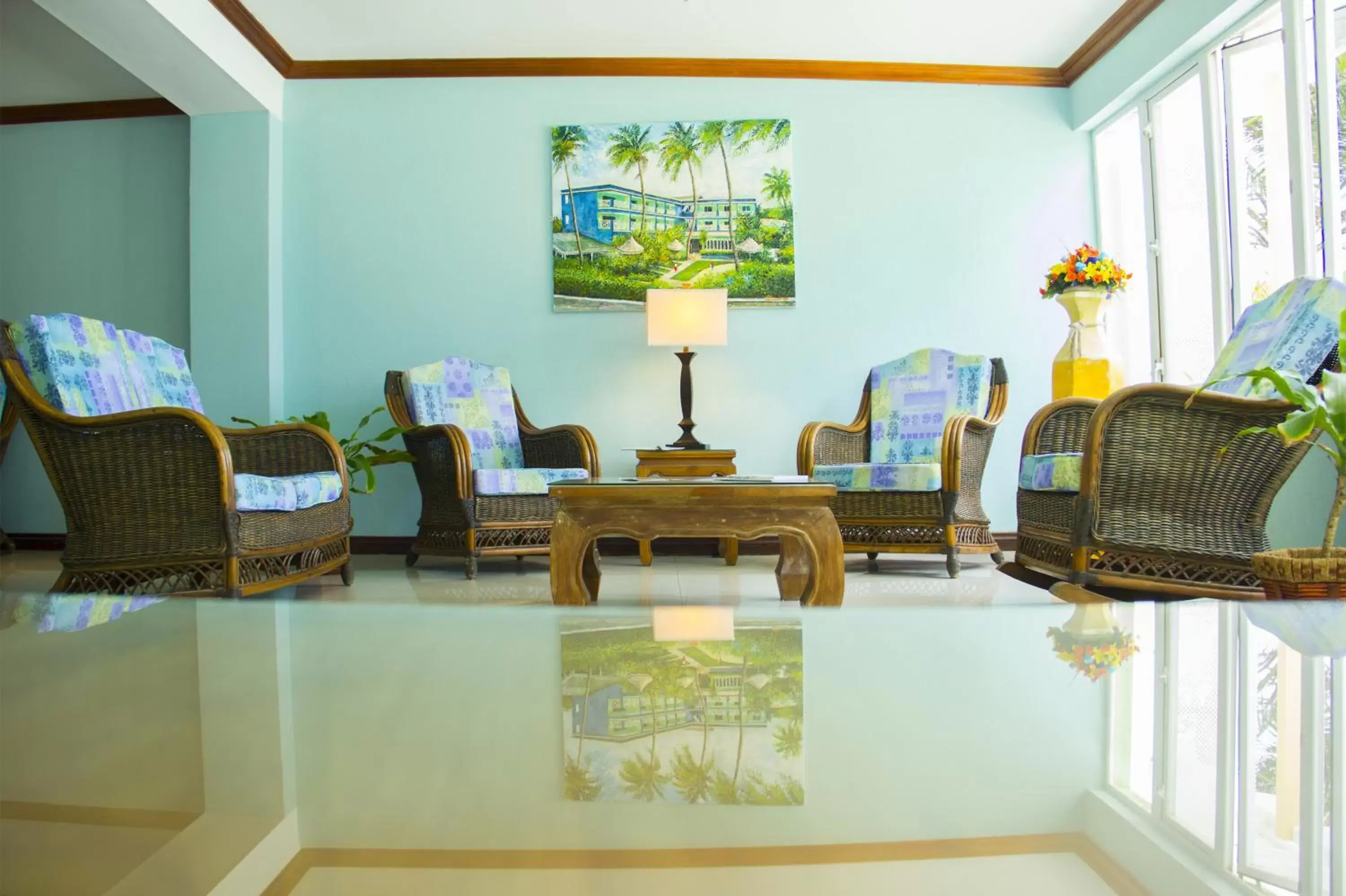 Lobby or reception in Dover Beach Hotel