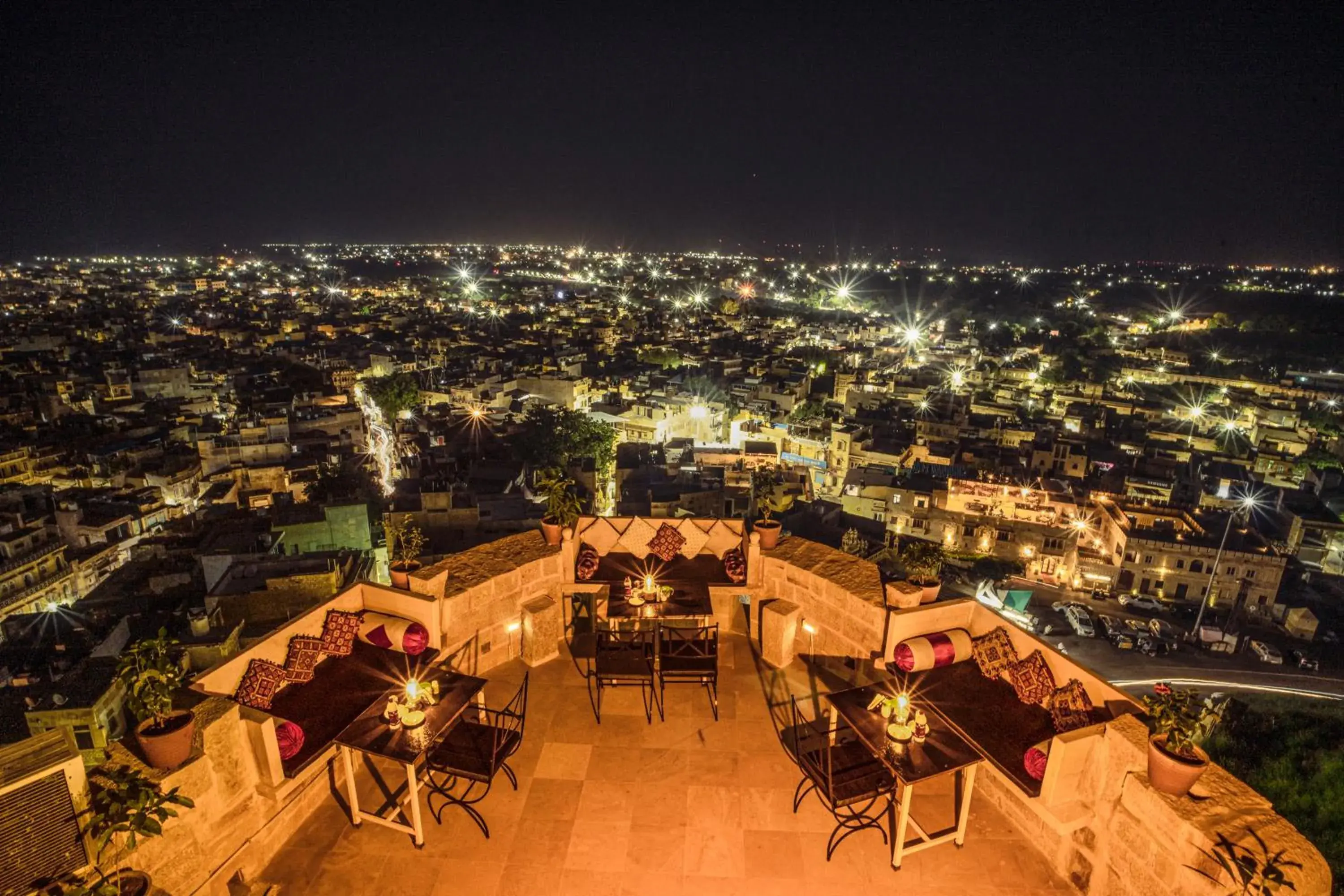 Bird's-eye View in Hotel Rajmandir