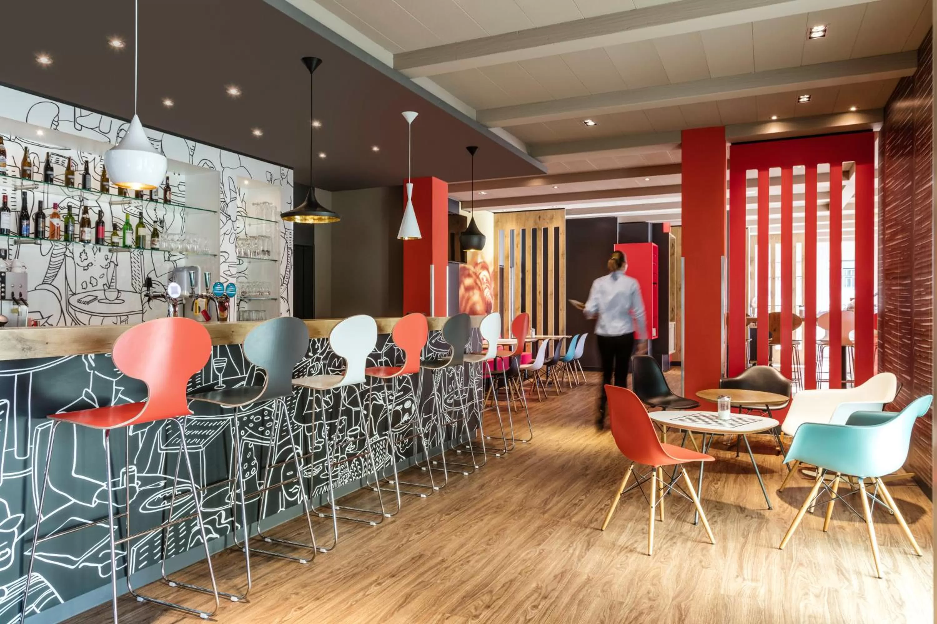 Lounge or bar in ibis Winterthur City