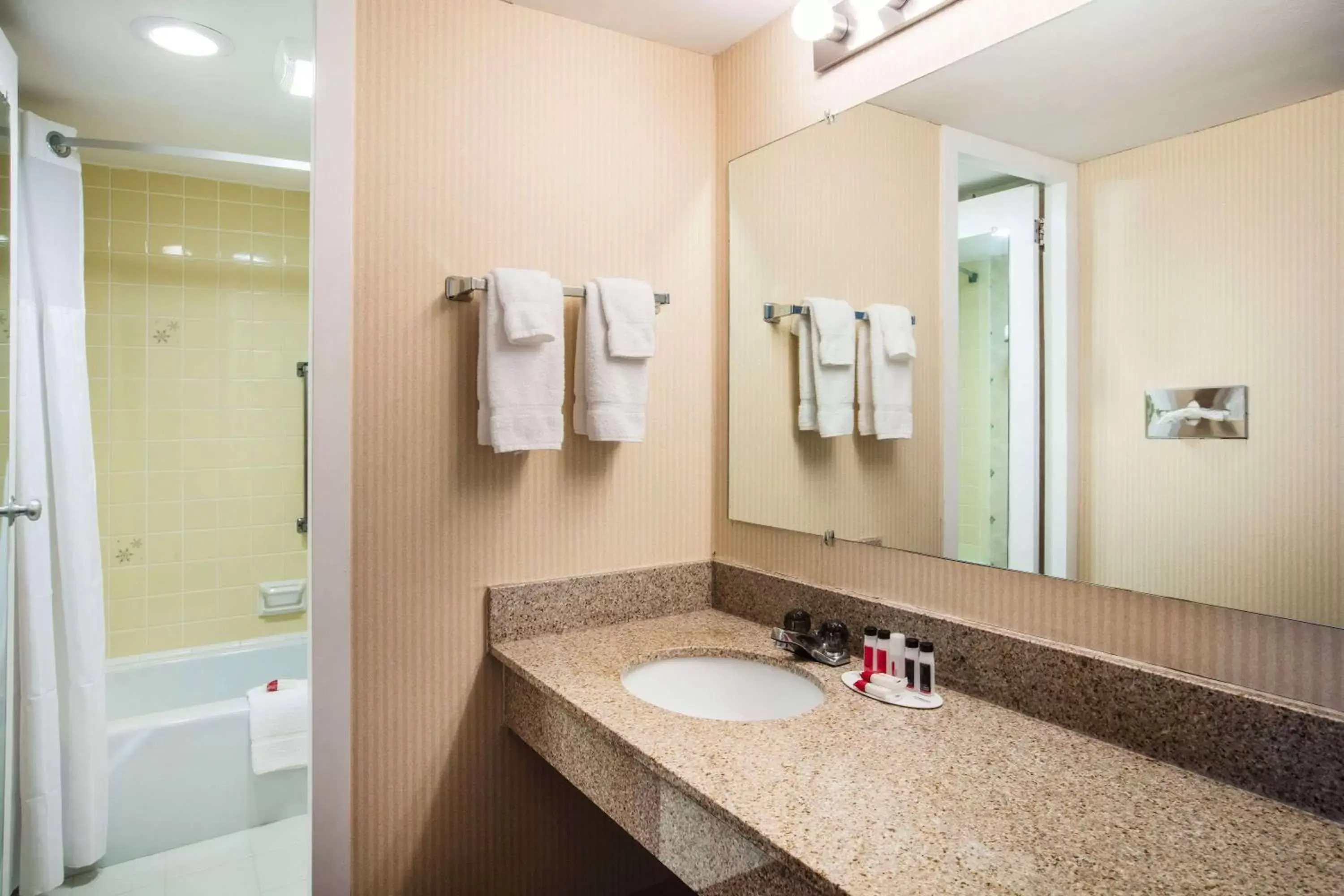 Bathroom in Ramada by Wyndham Ligonier