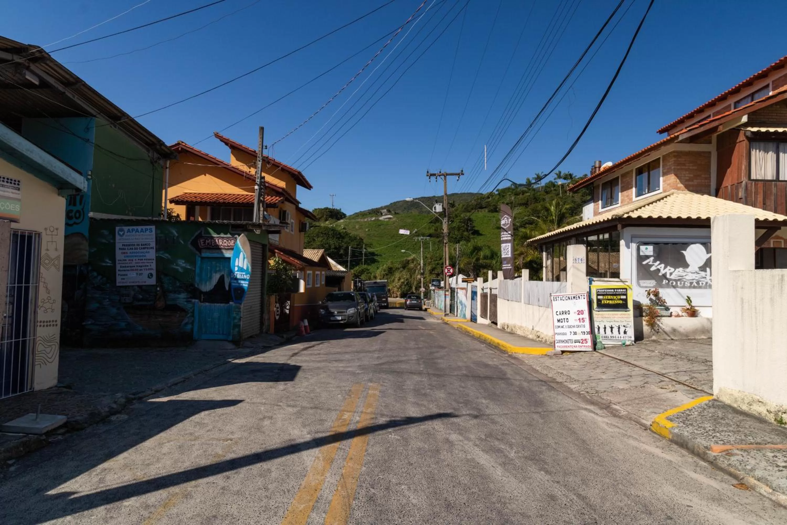 Street view in Pousada Maré de Lua