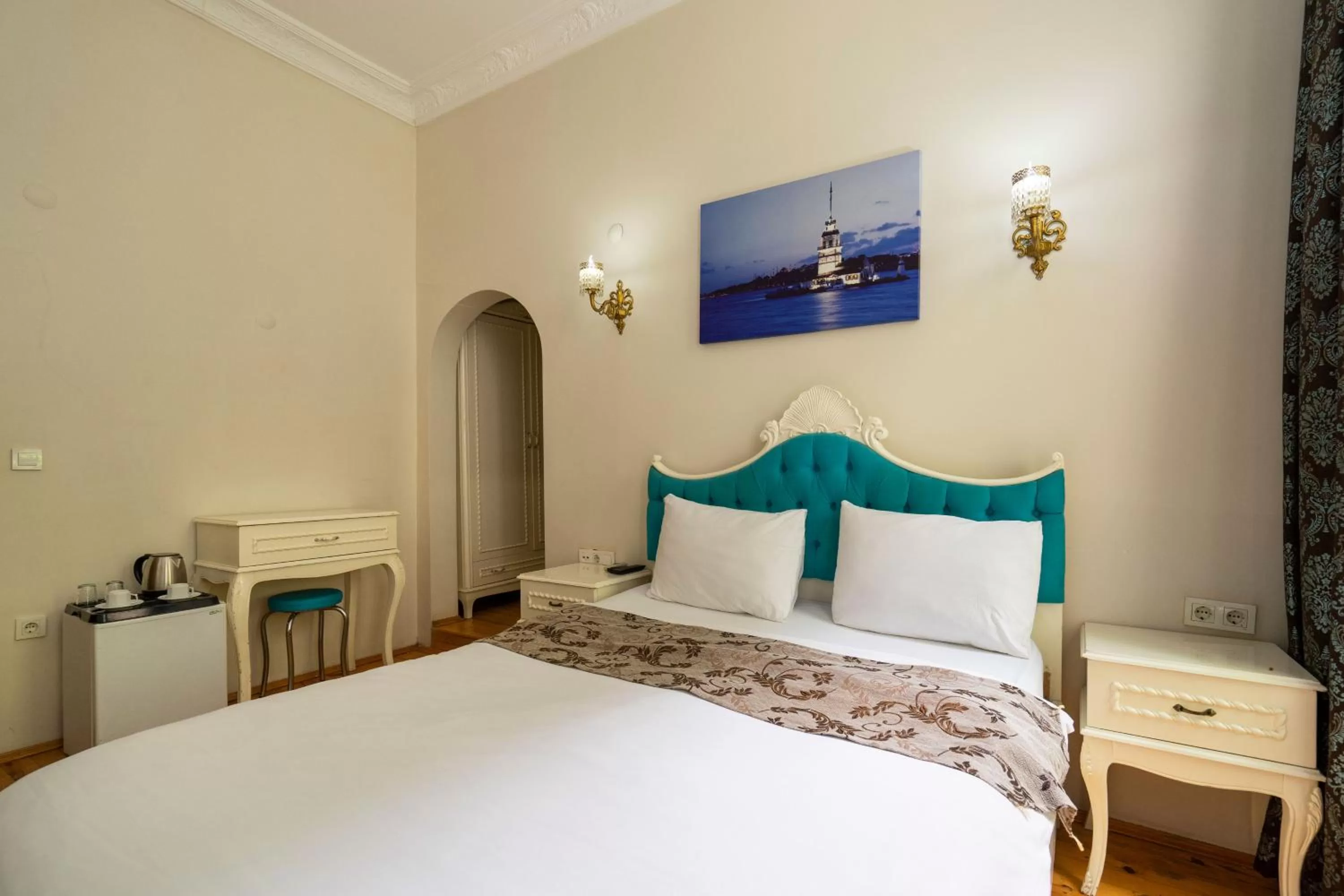 Bed in Hotel Gedikpasa Family