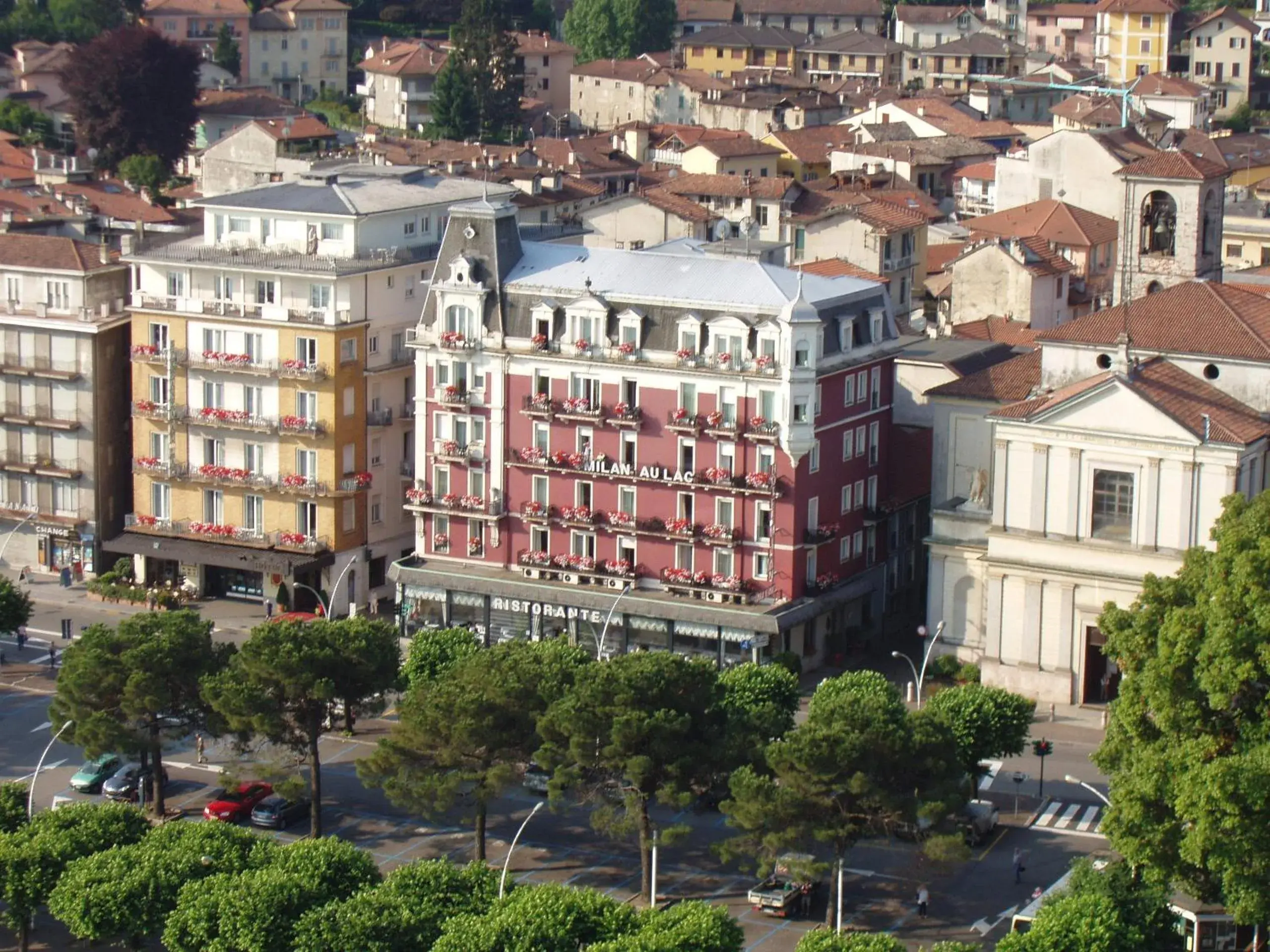 Bird's eye view, Bird's-eye View in Hotel Milan Speranza Au Lac