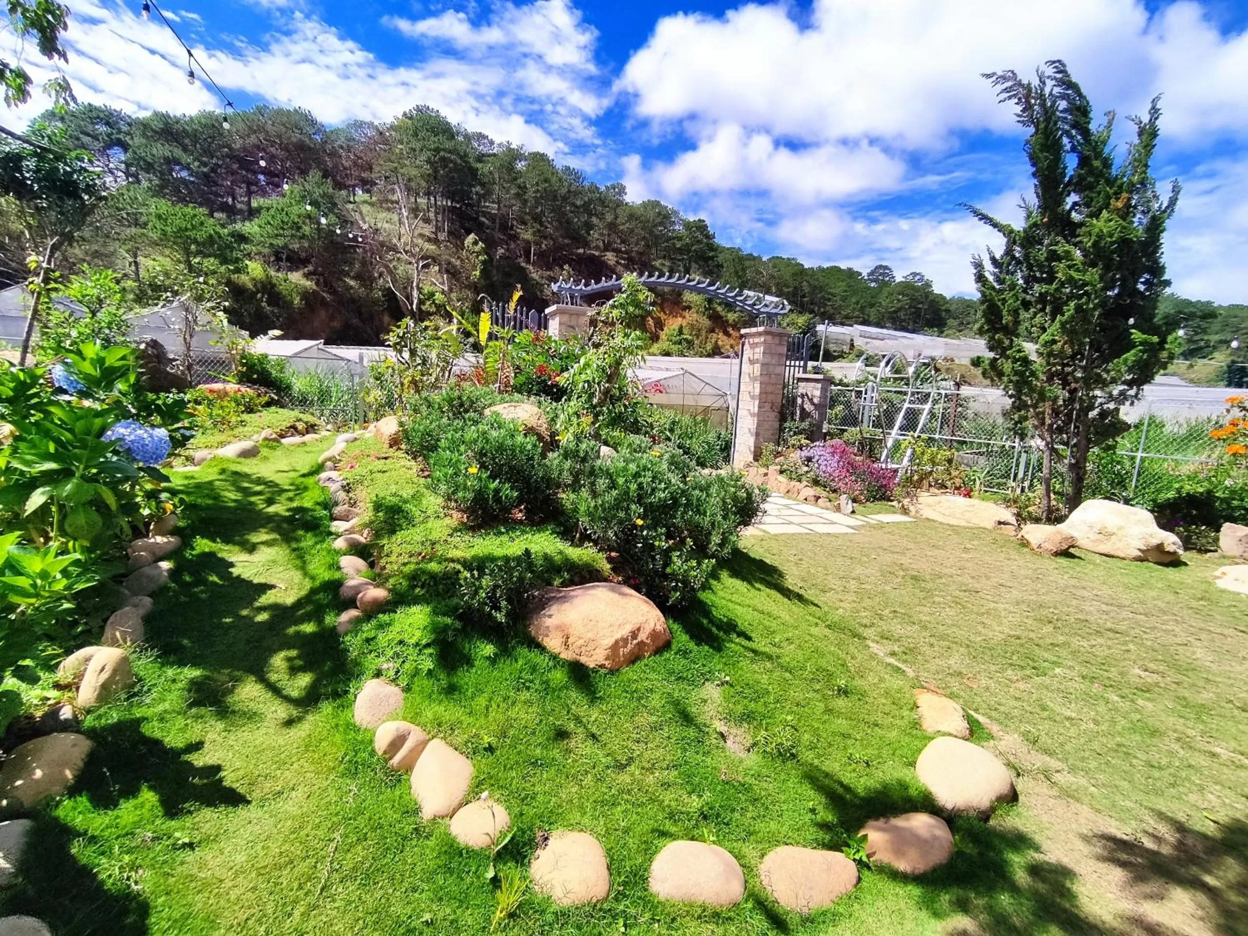 Garden in GREENECO DA LAT HOTEL - Khách sạn Green Eco Đà Lạt