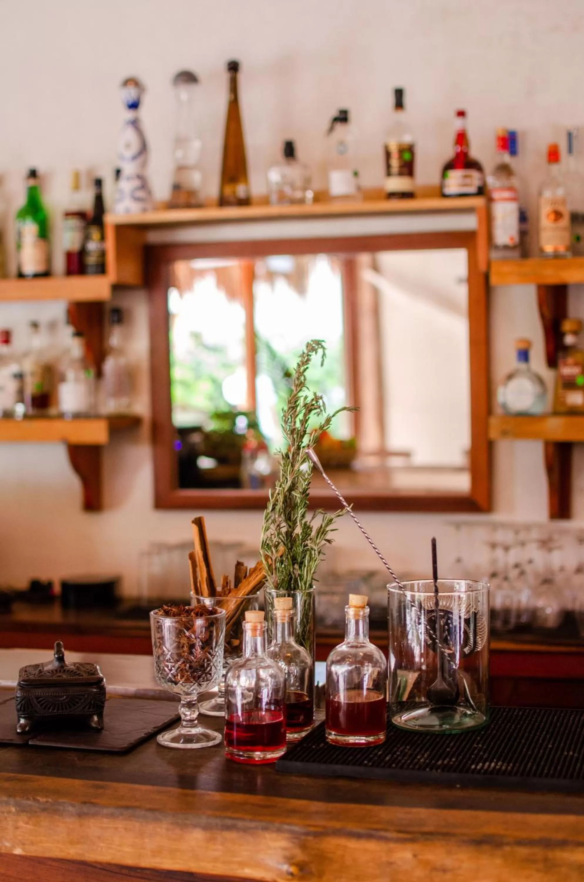 Lounge or bar in Encantada Tulum