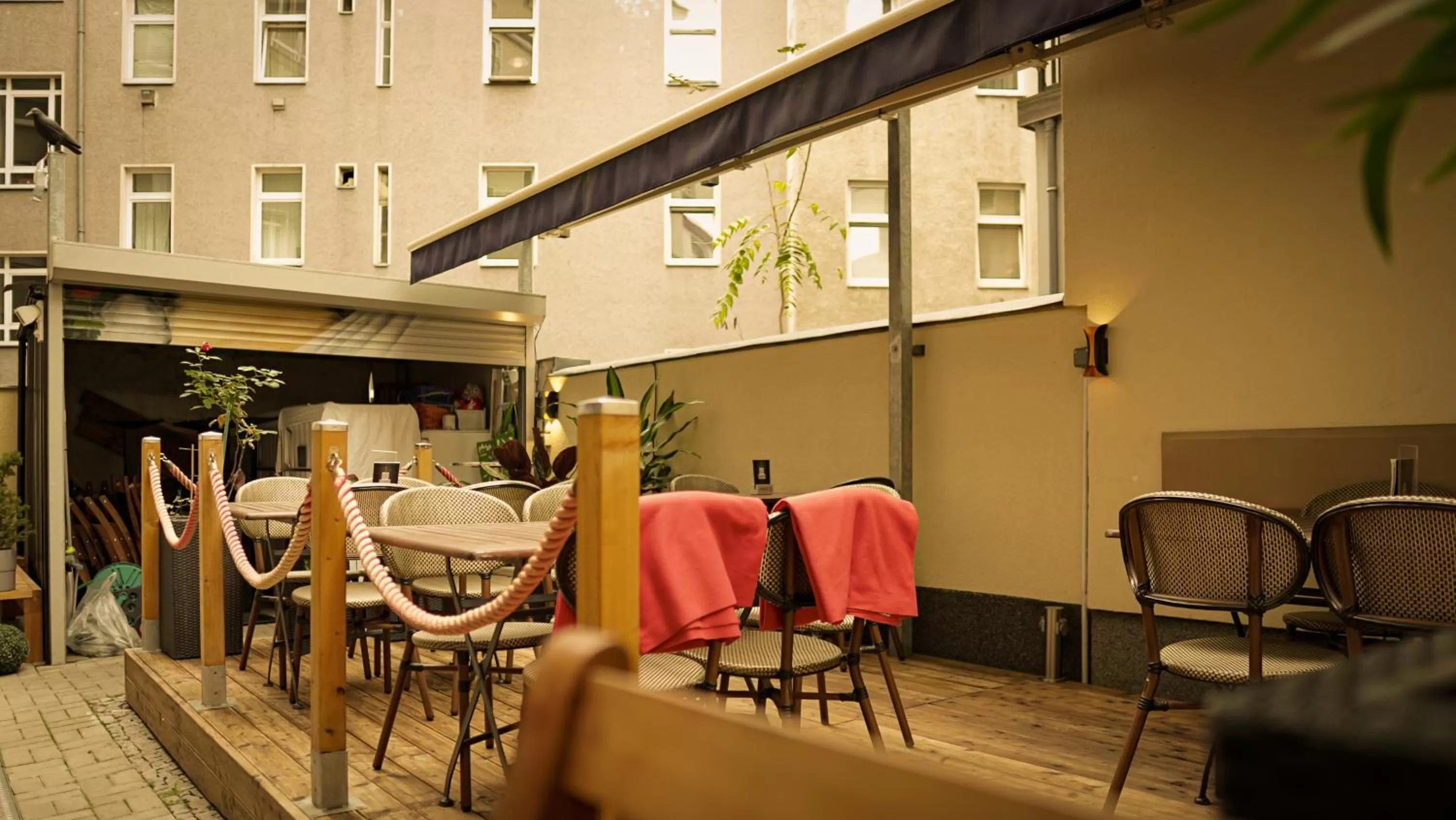 Garden in Hotel Prens Berlin