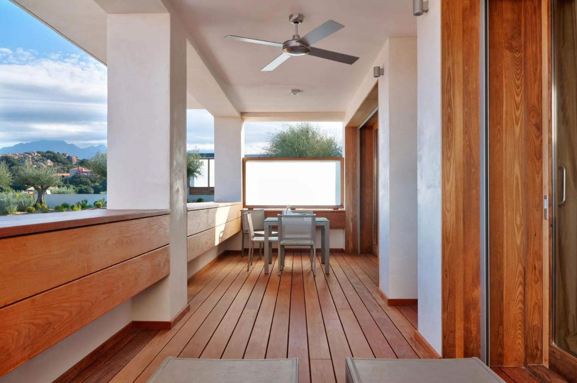 Balcony/Terrace in La Villa Calvi