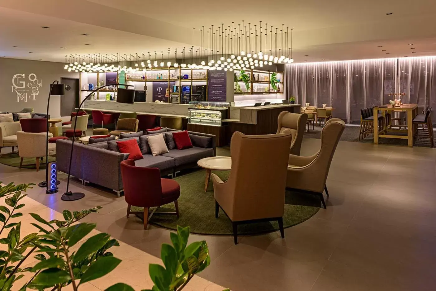 Lounge or bar in Novotel Sao Paulo Center Norte