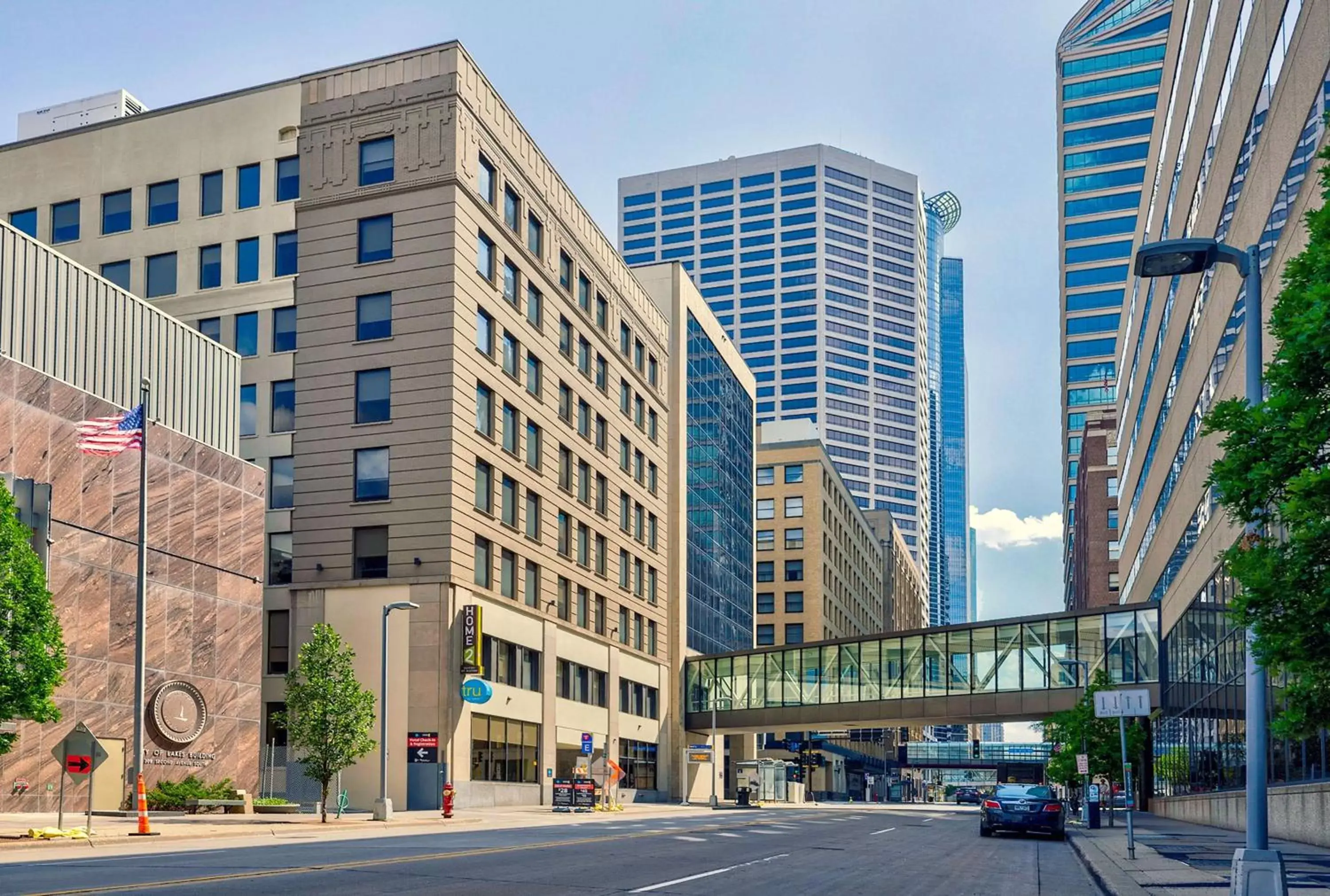 Property Building in Home2 Suites by Hilton Minneapolis Downtown
