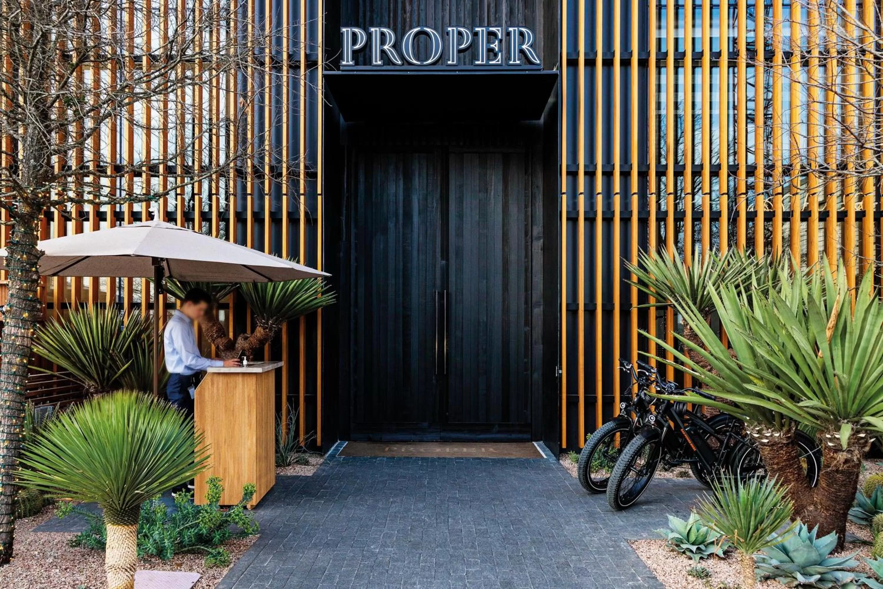 Property building in Austin Proper Hotel, a Member of Design Hotels