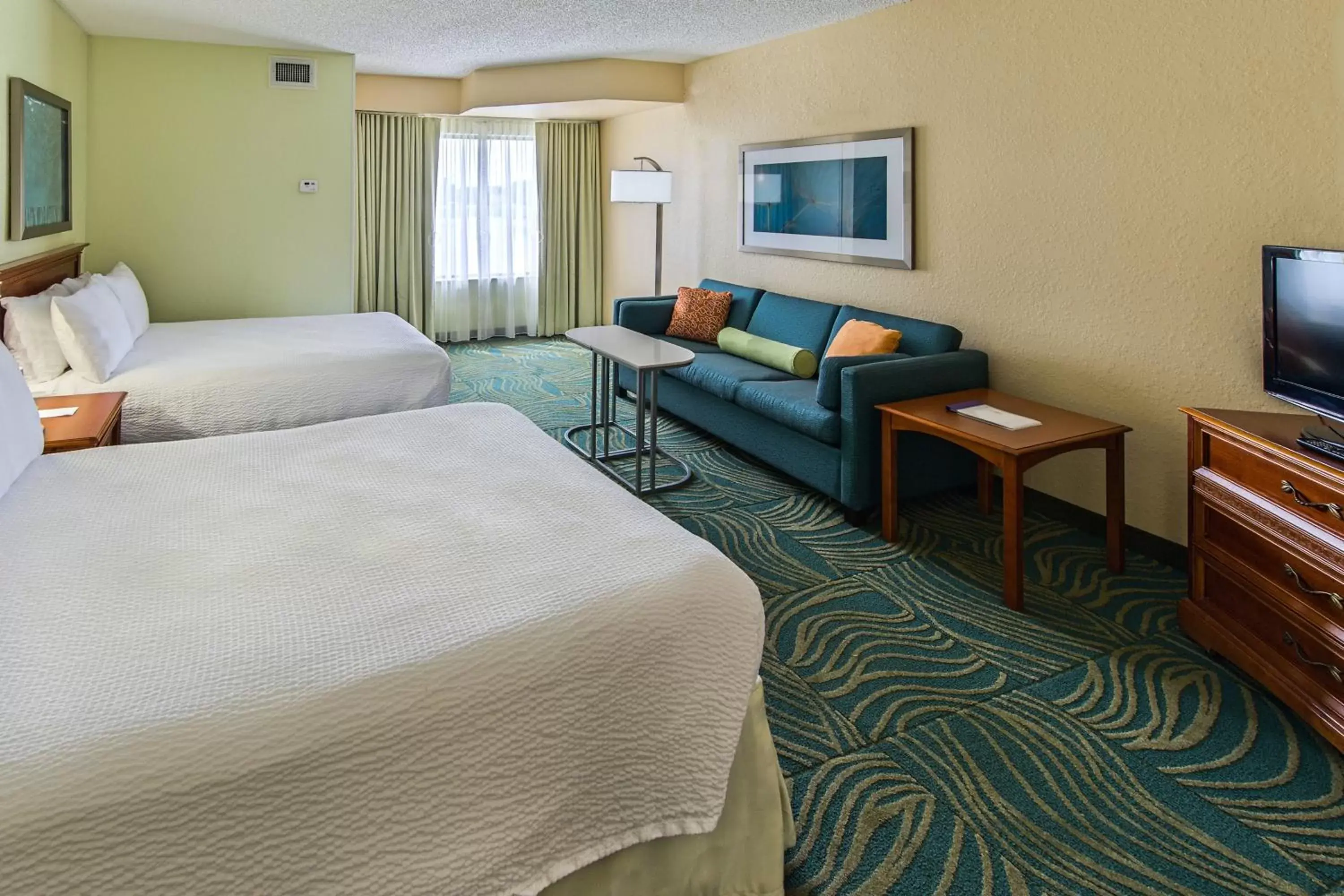 Photo of the whole room, Bed in SpringHill Suites by Marriott Orlando North-Sanford