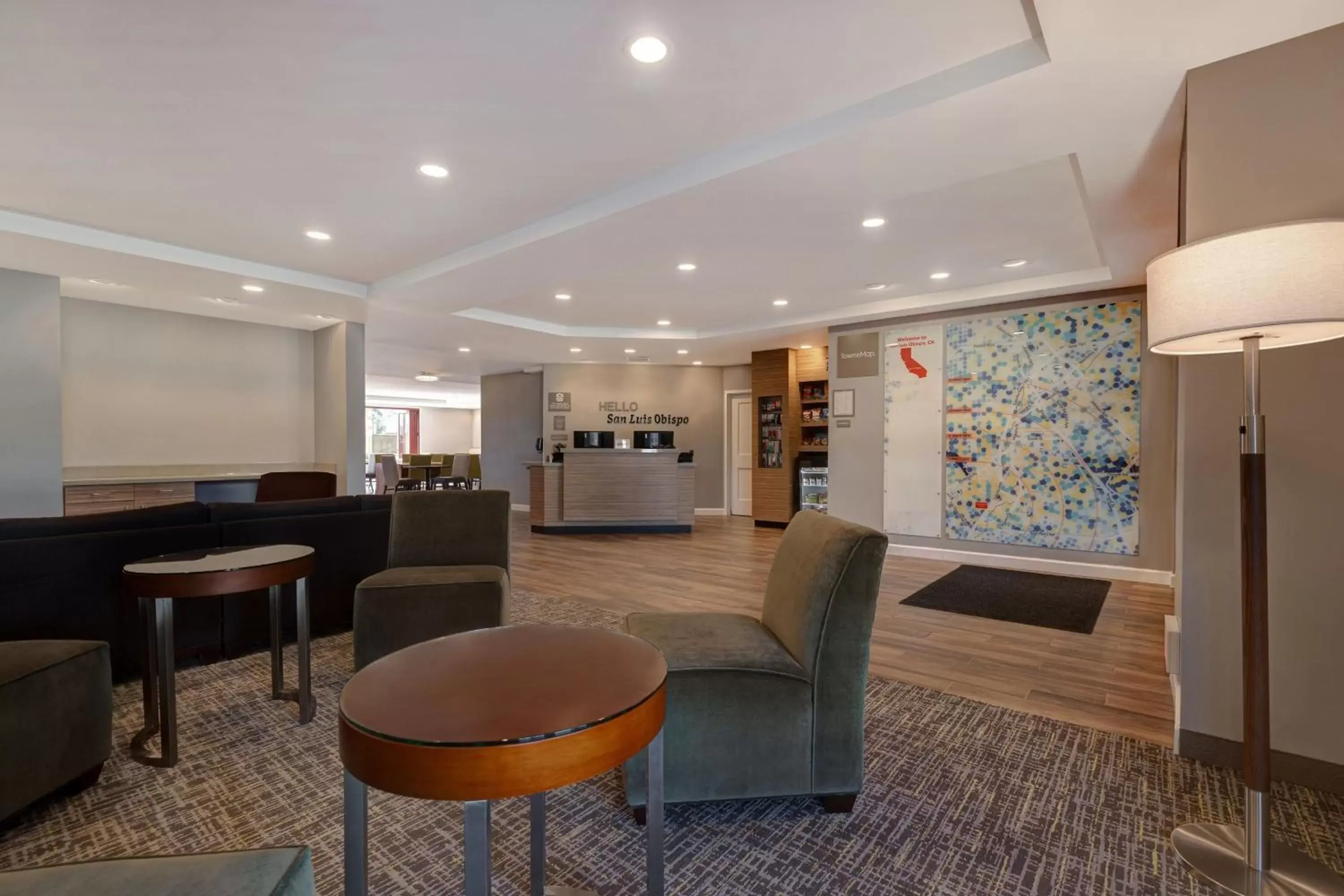Lobby or reception in TownePlace Suites by Marriott San Luis Obispo
