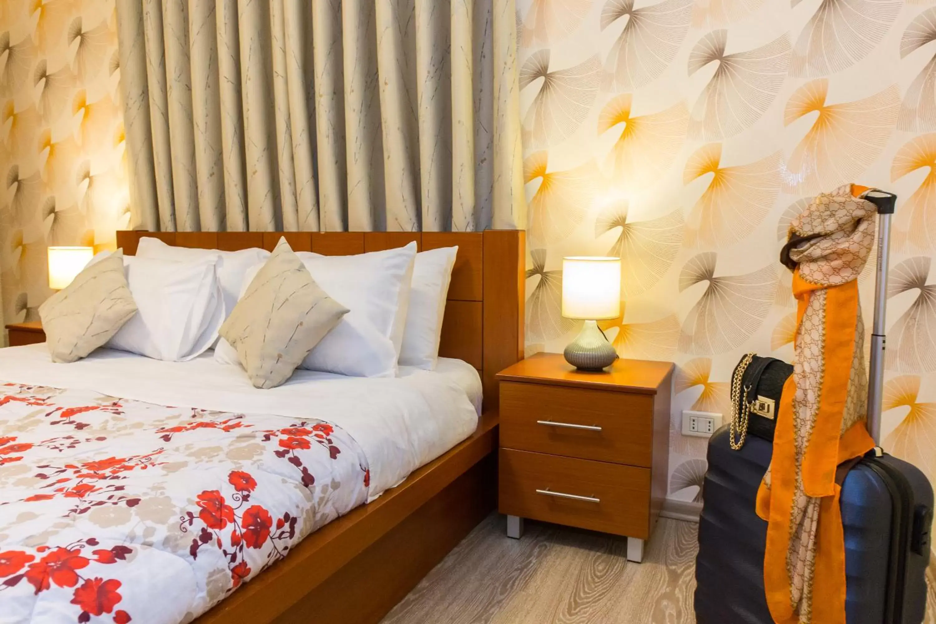 Bedroom, Bed in Hotel Baron Bedroom, Bed in Hotel Baron