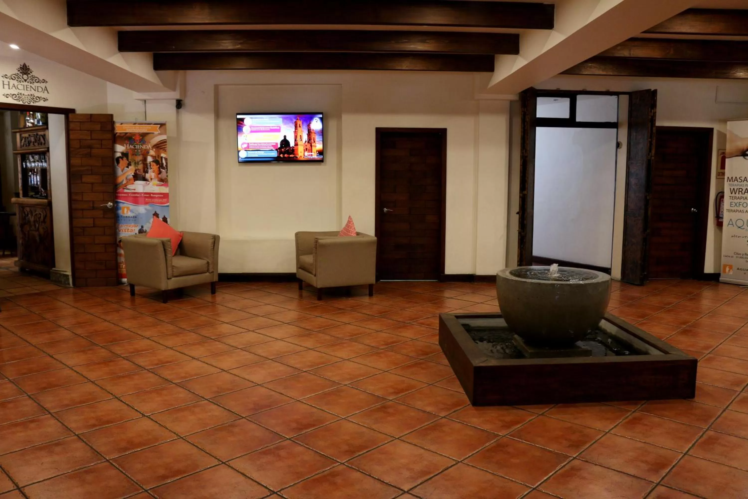 Lobby or reception in Hotel Agua Escondida