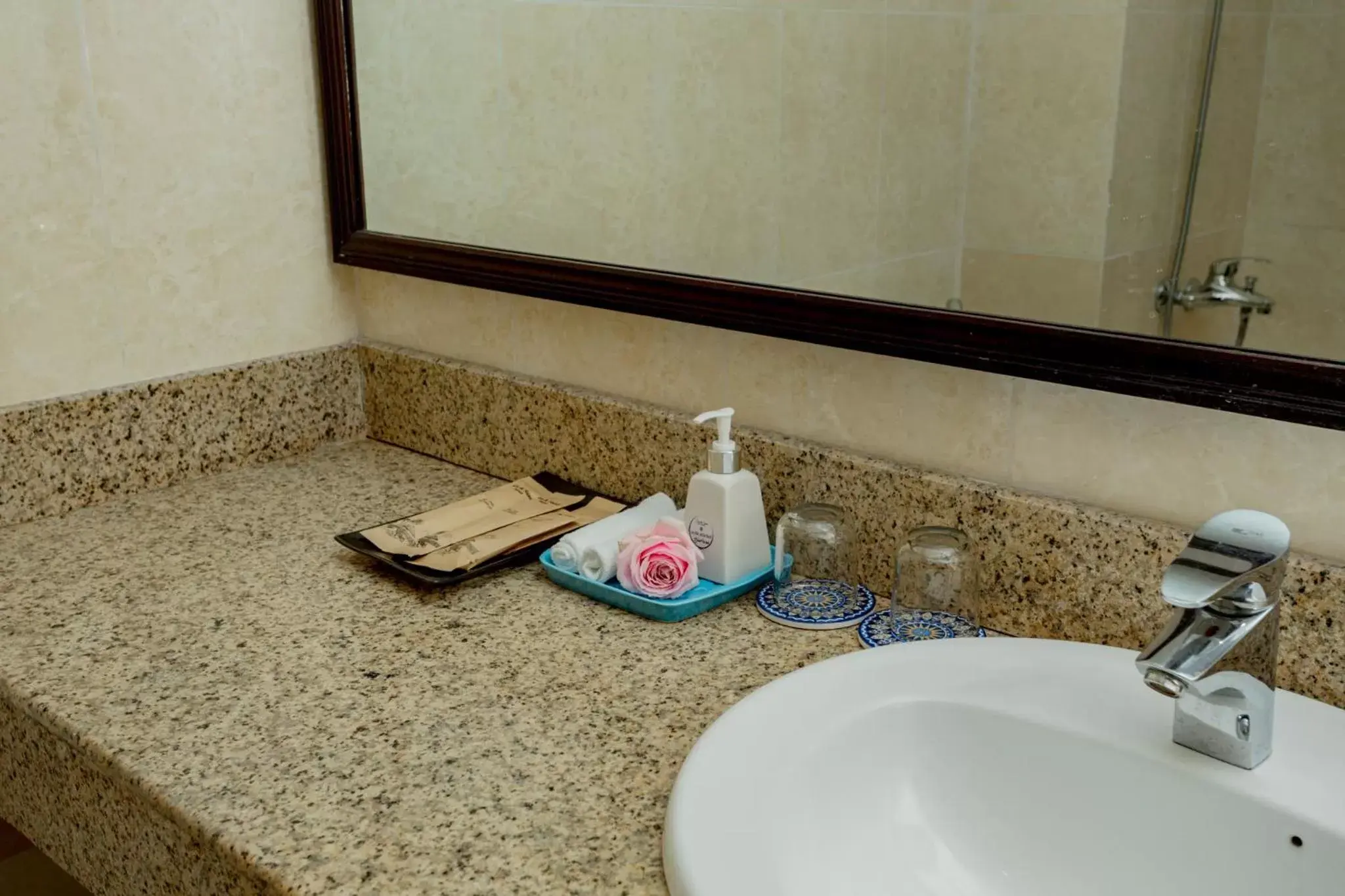 Bathroom in Sea and Sand Hotel