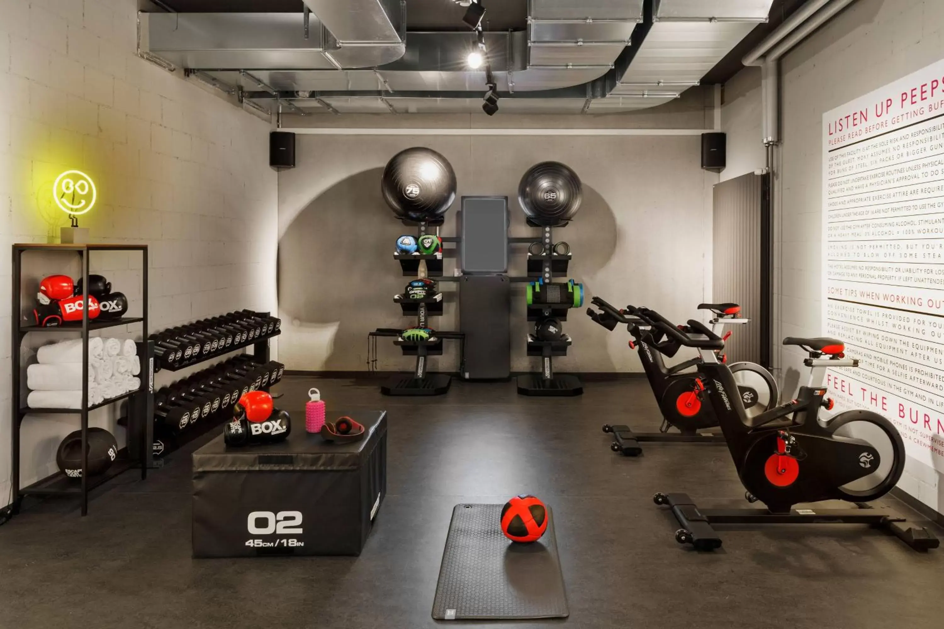 Fitness centre/facilities, Fitness Center/Facilities in Moxy Bern Expo