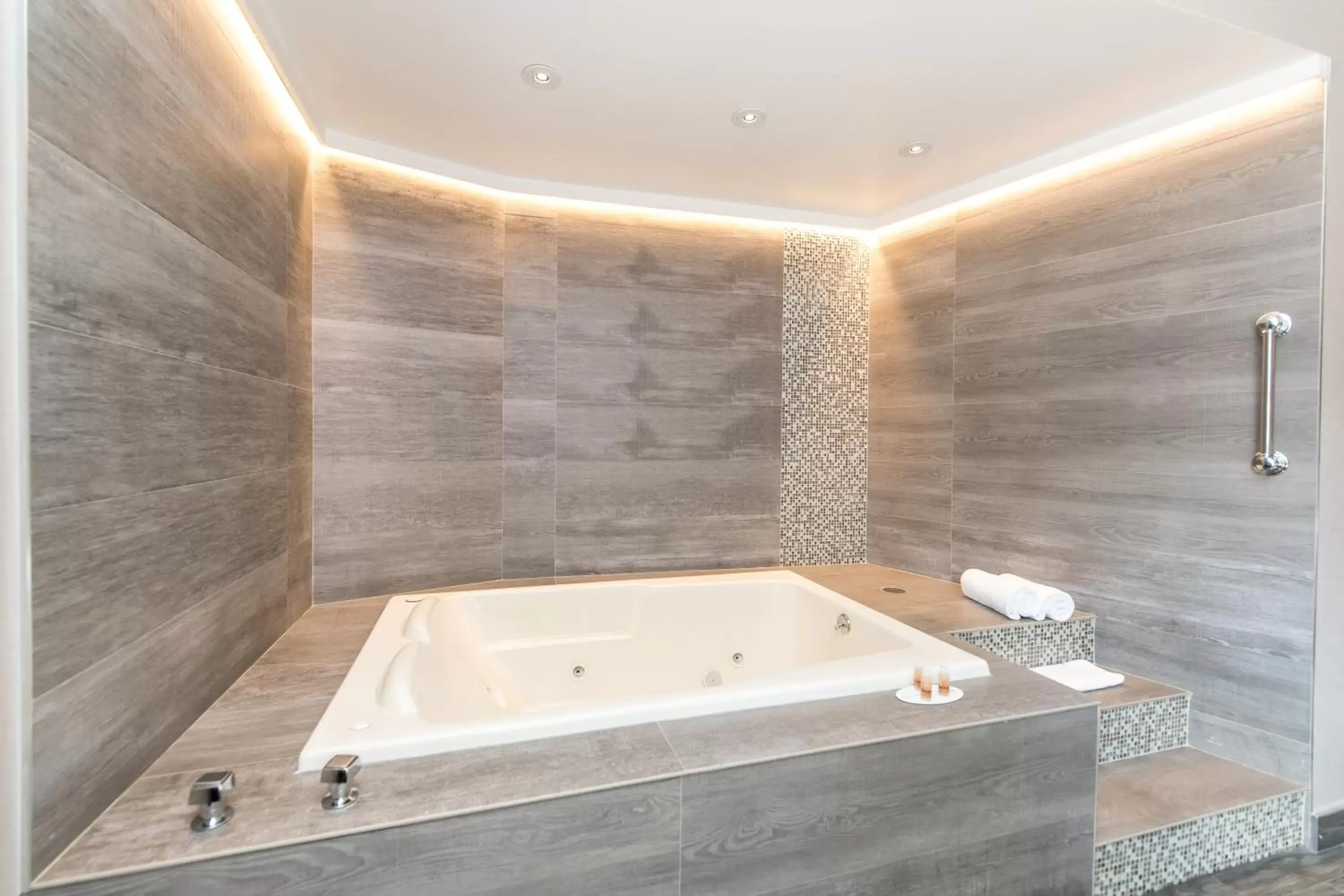 Hot Tub, Bathroom in Ramada by Wyndham Bronx