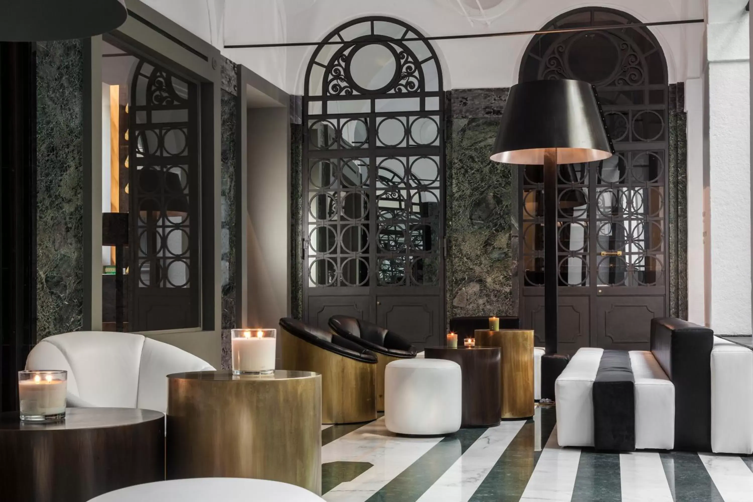 Lobby or reception, Restaurant/Places to Eat in Senato Hotel Milano