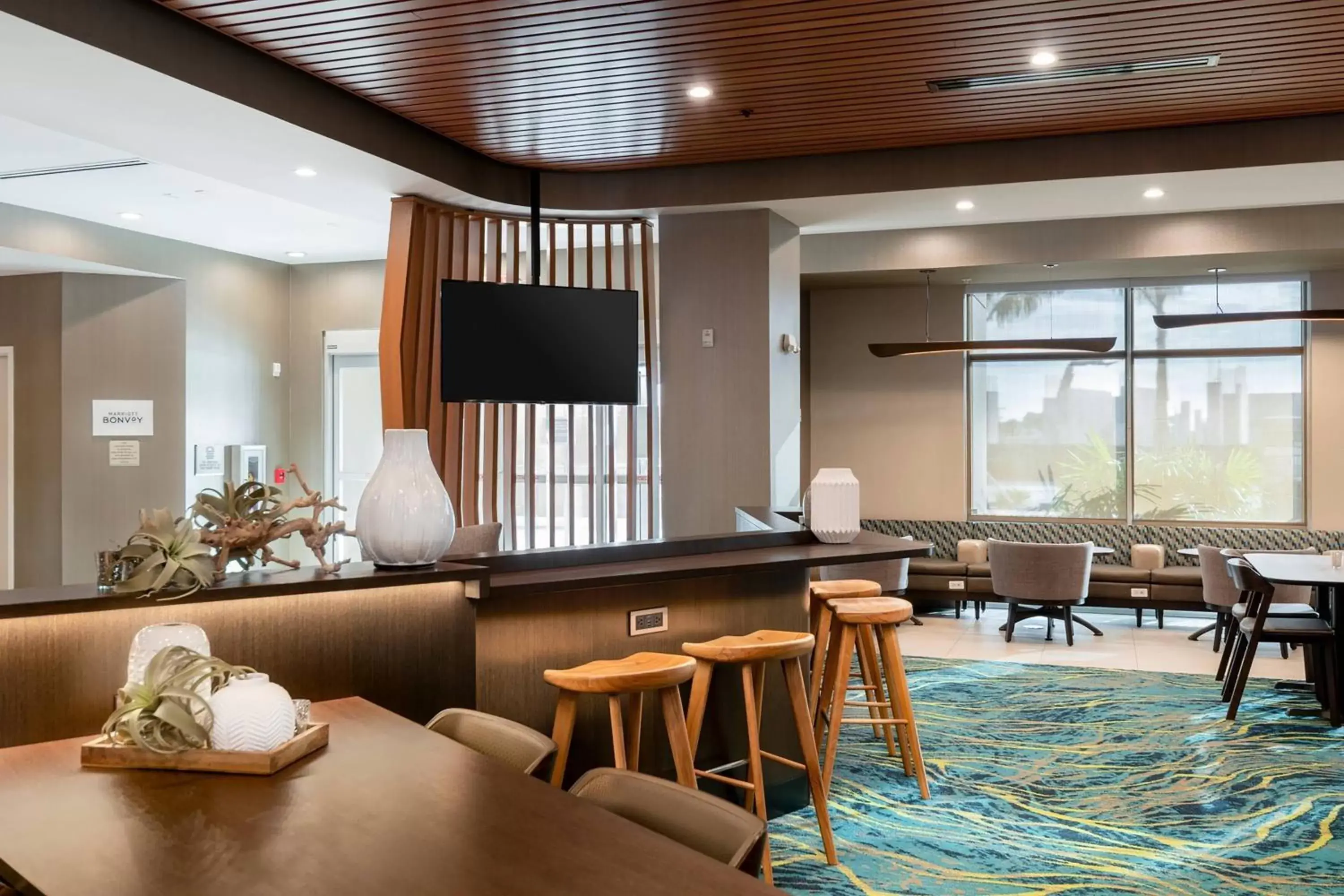Lobby or reception in SpringHill Suites by Marriott Cape Canaveral Cocoa Beach