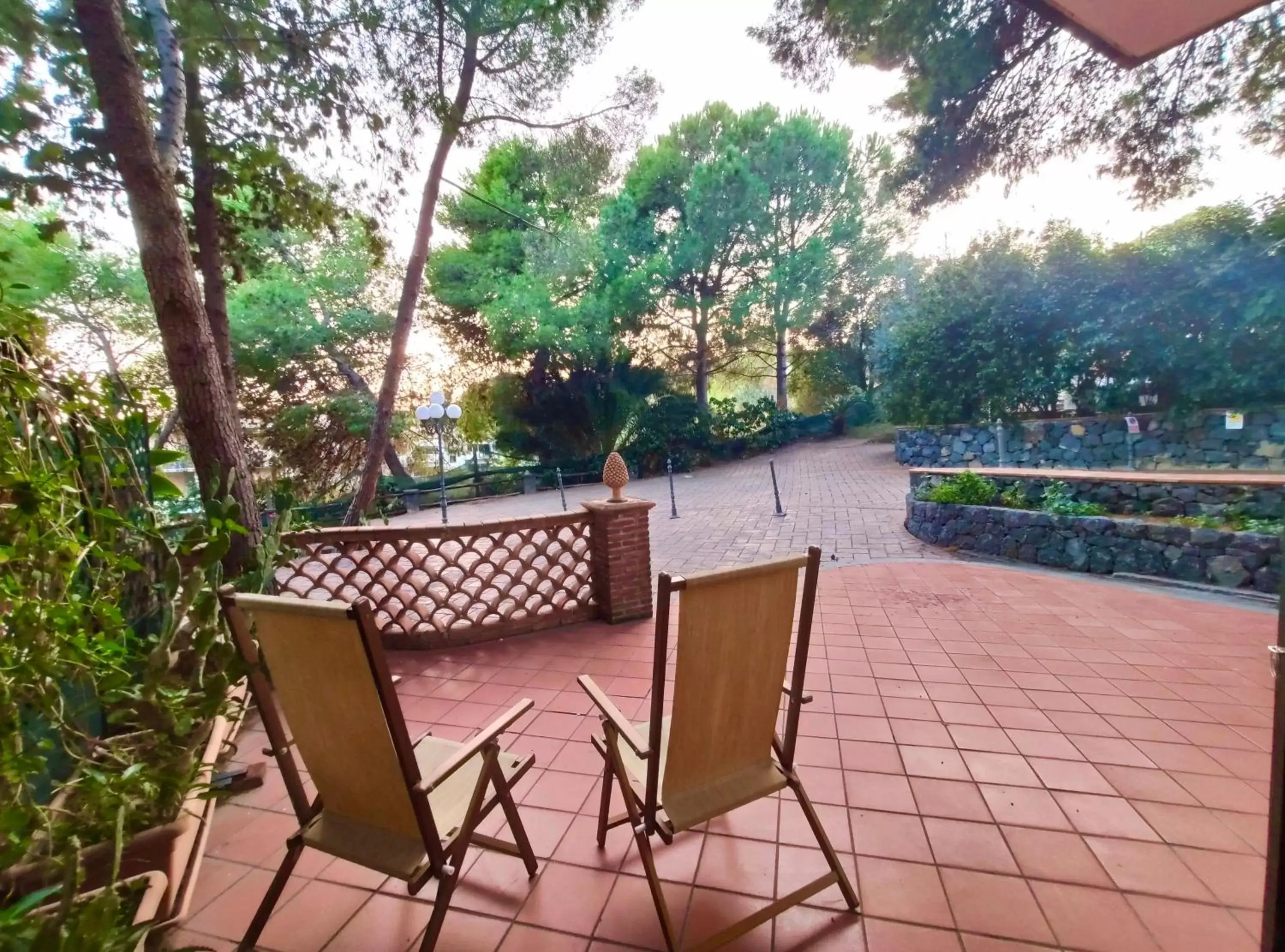 Balcony/Terrace in Villa delle Palme