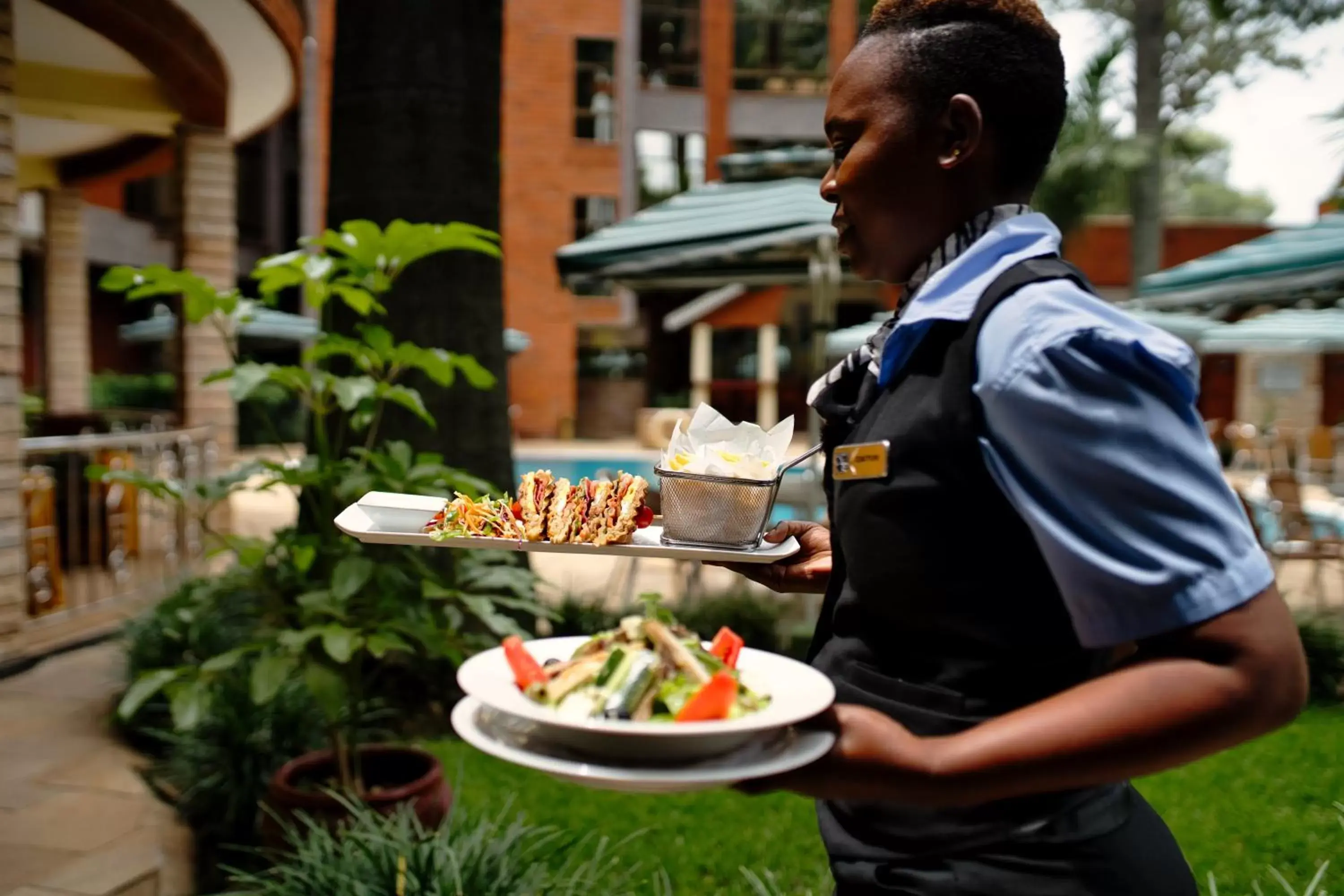 Staff in Kibo Palace Hotel Arusha