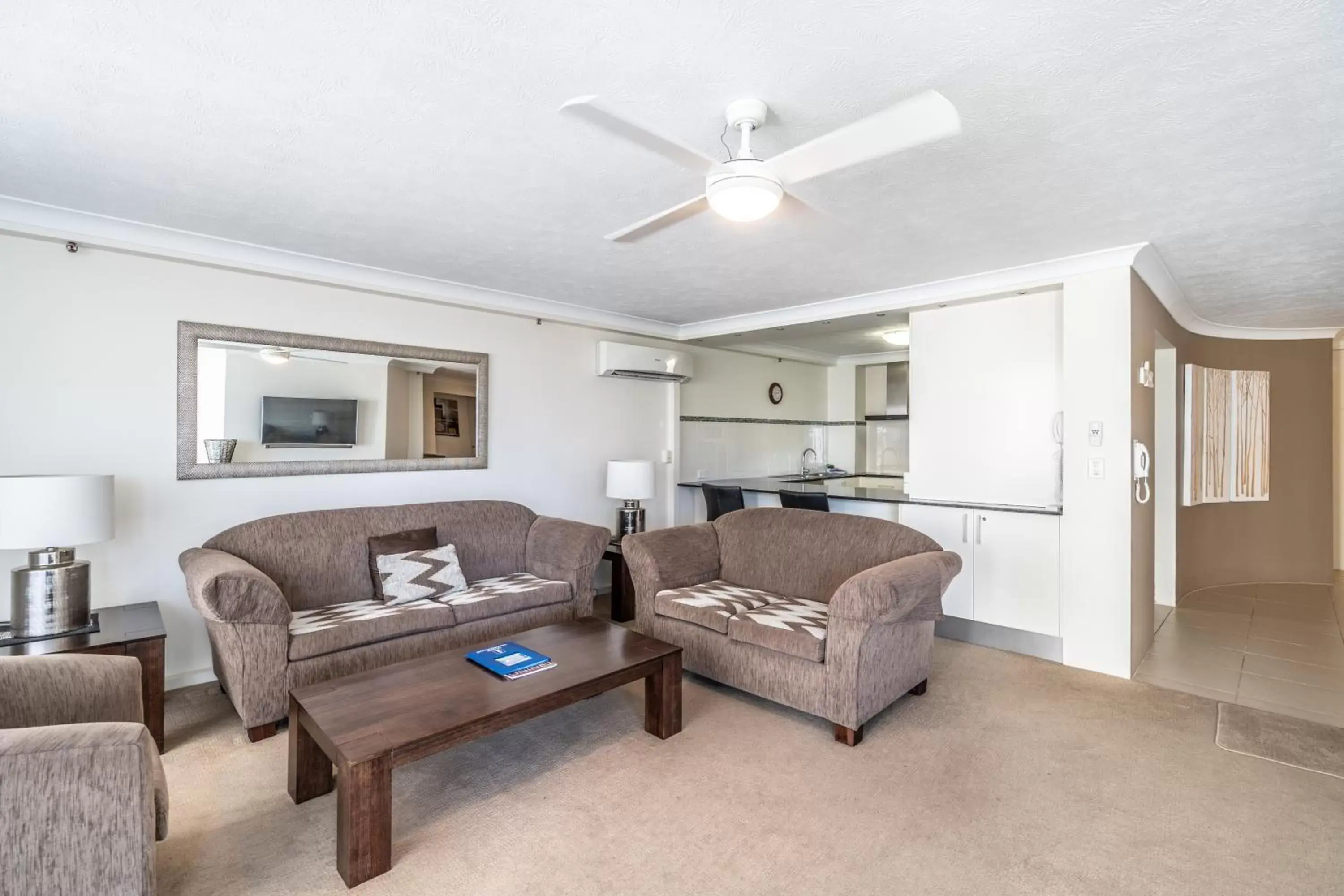 Seating Area in Biarritz Apartments