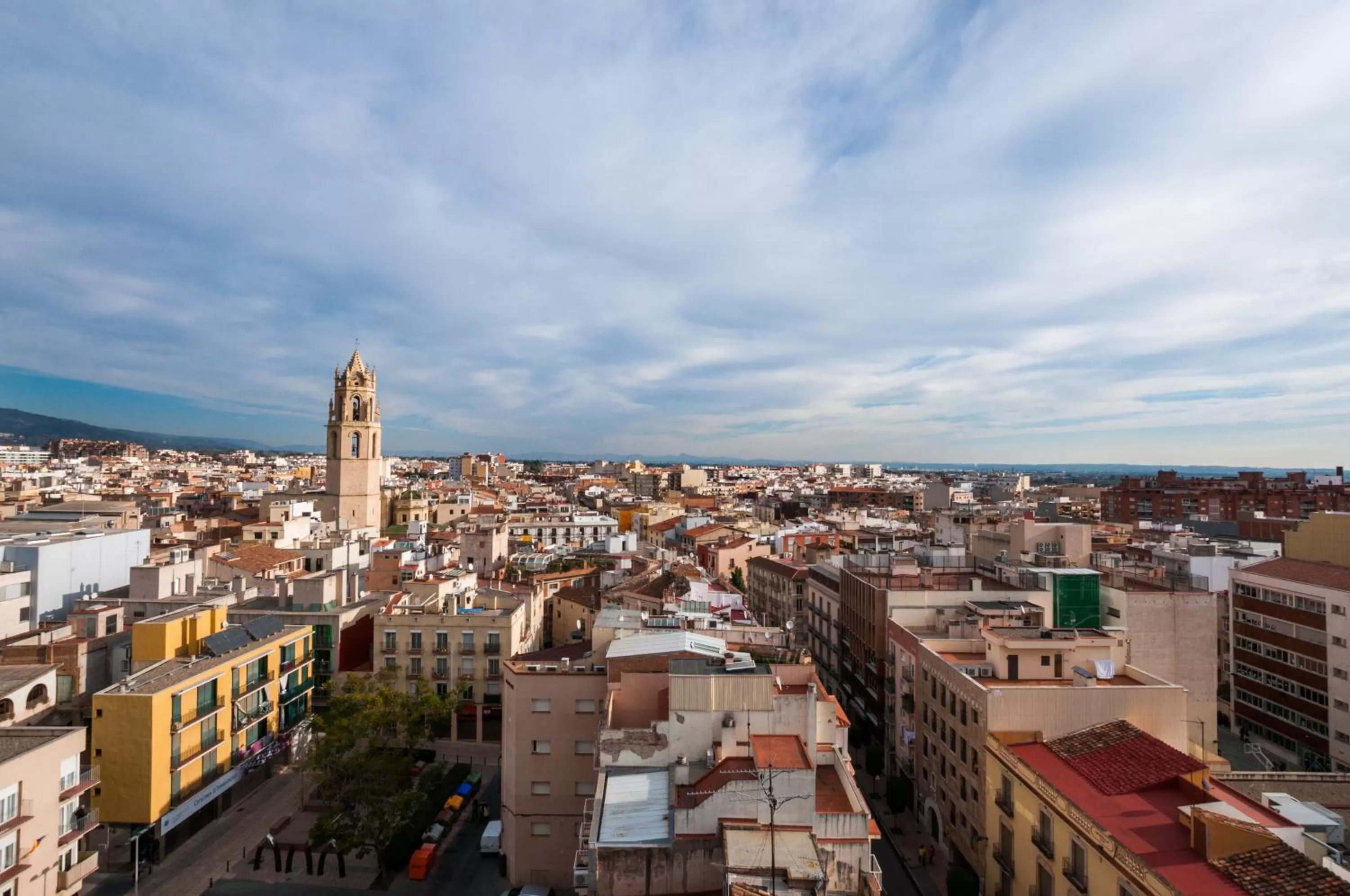 Bird's eye view in Hotel Gaudi