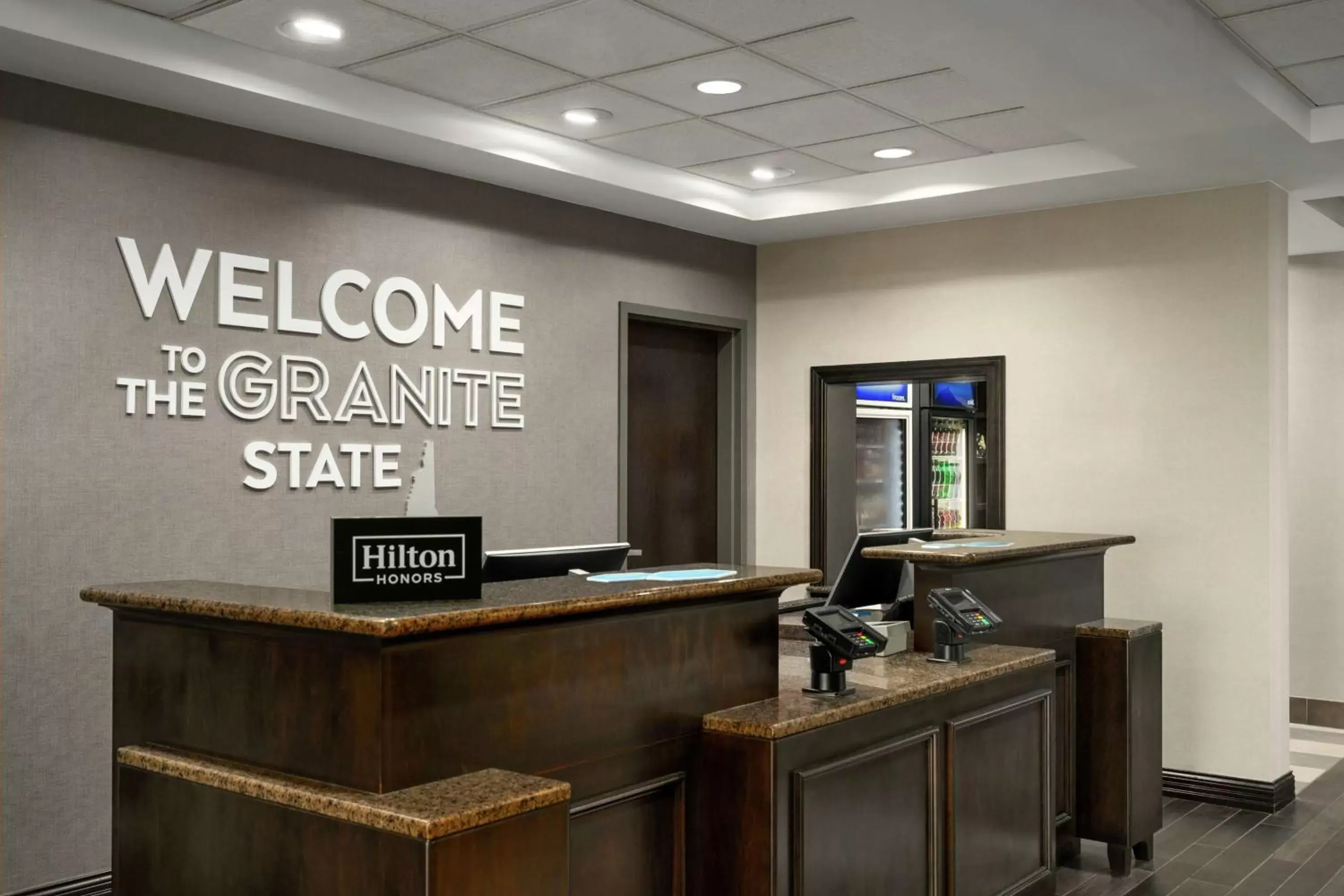 Lobby or reception in Hampton Inn & Suites Exeter Lobby or reception in Hampton Inn & Suites Exeter