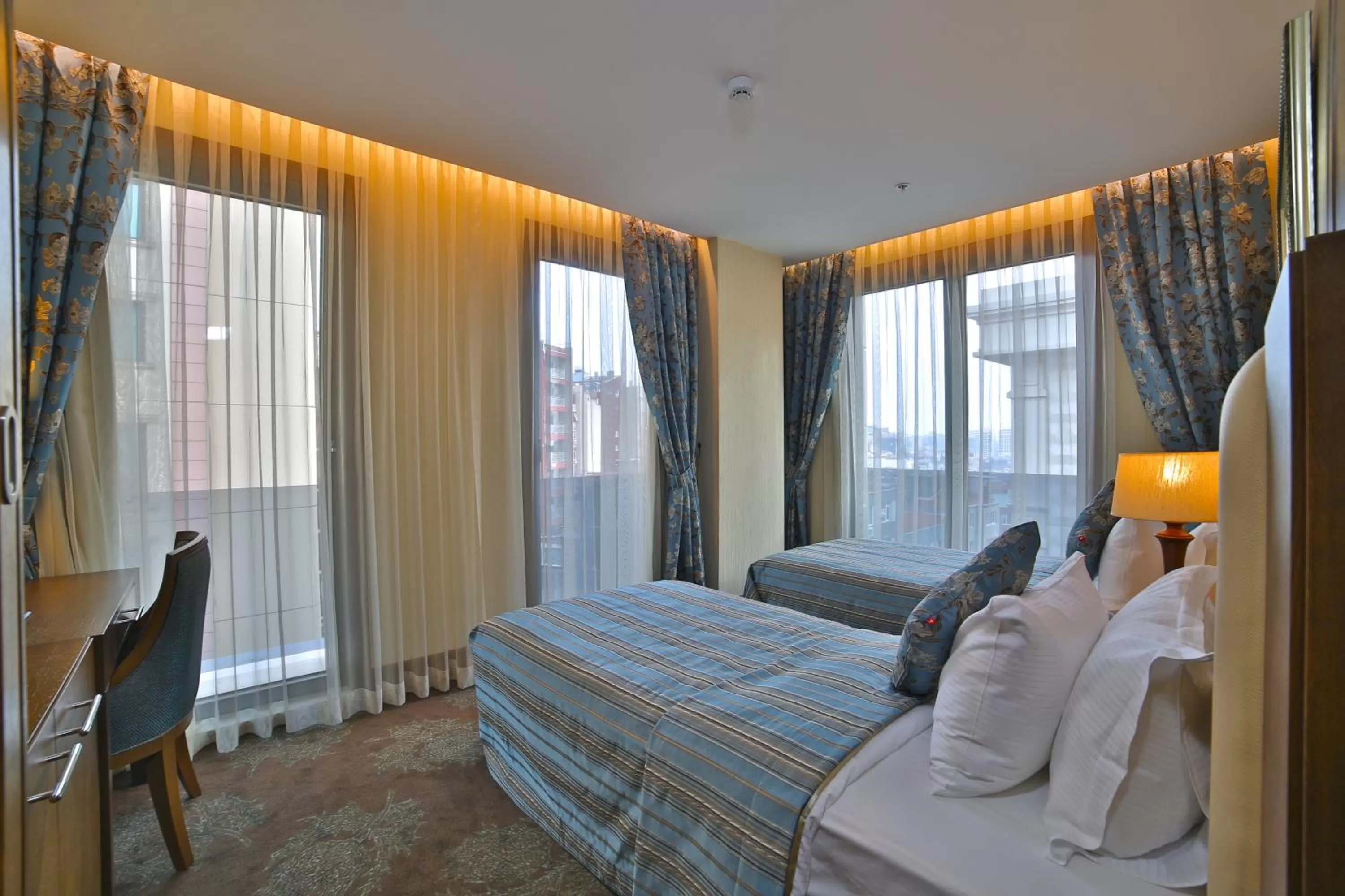 Bed in Adelmar Hotel Istanbul Sisli