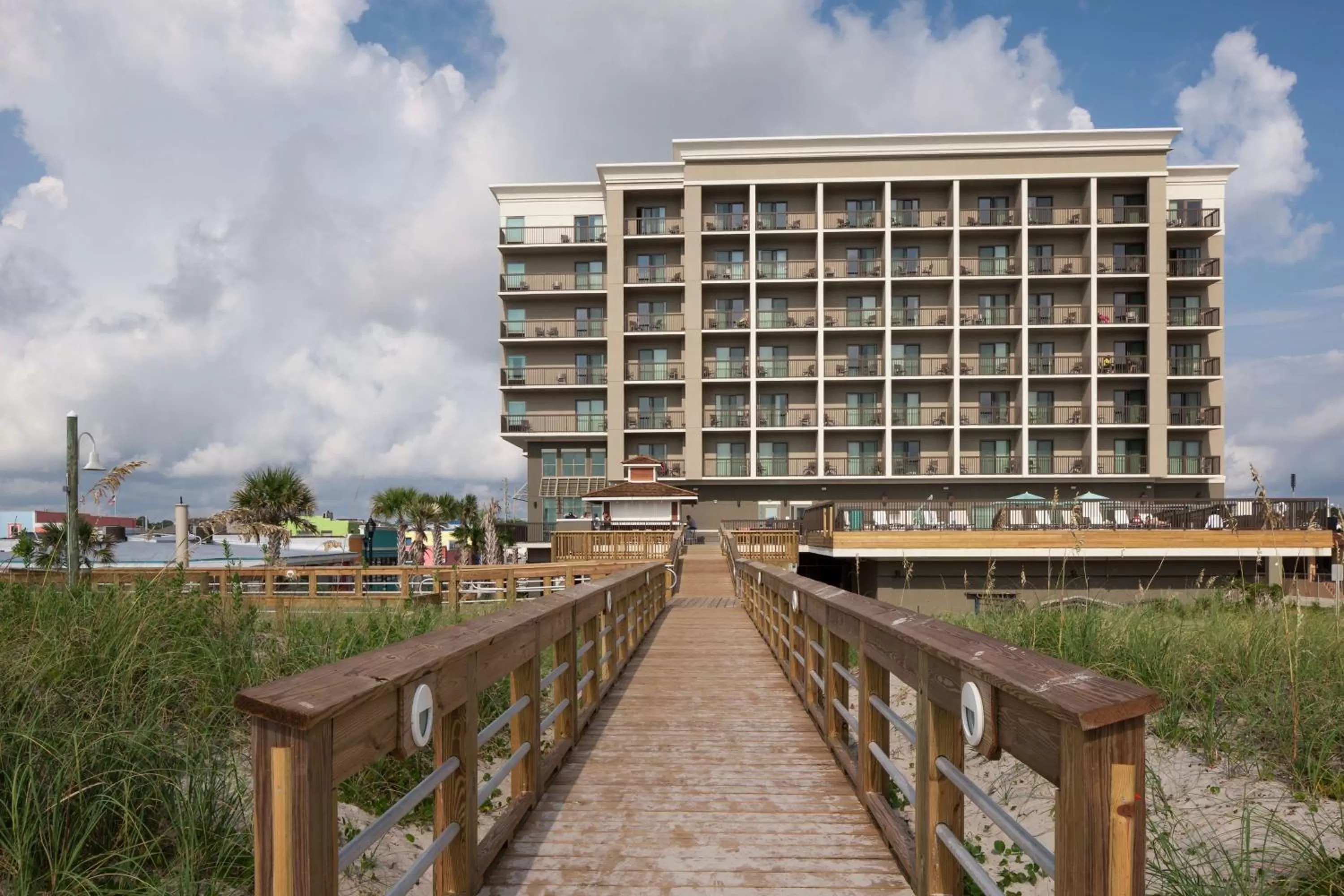Property building in Hampton Inn & Suites by Hilton Carolina Beach Oceanfront
