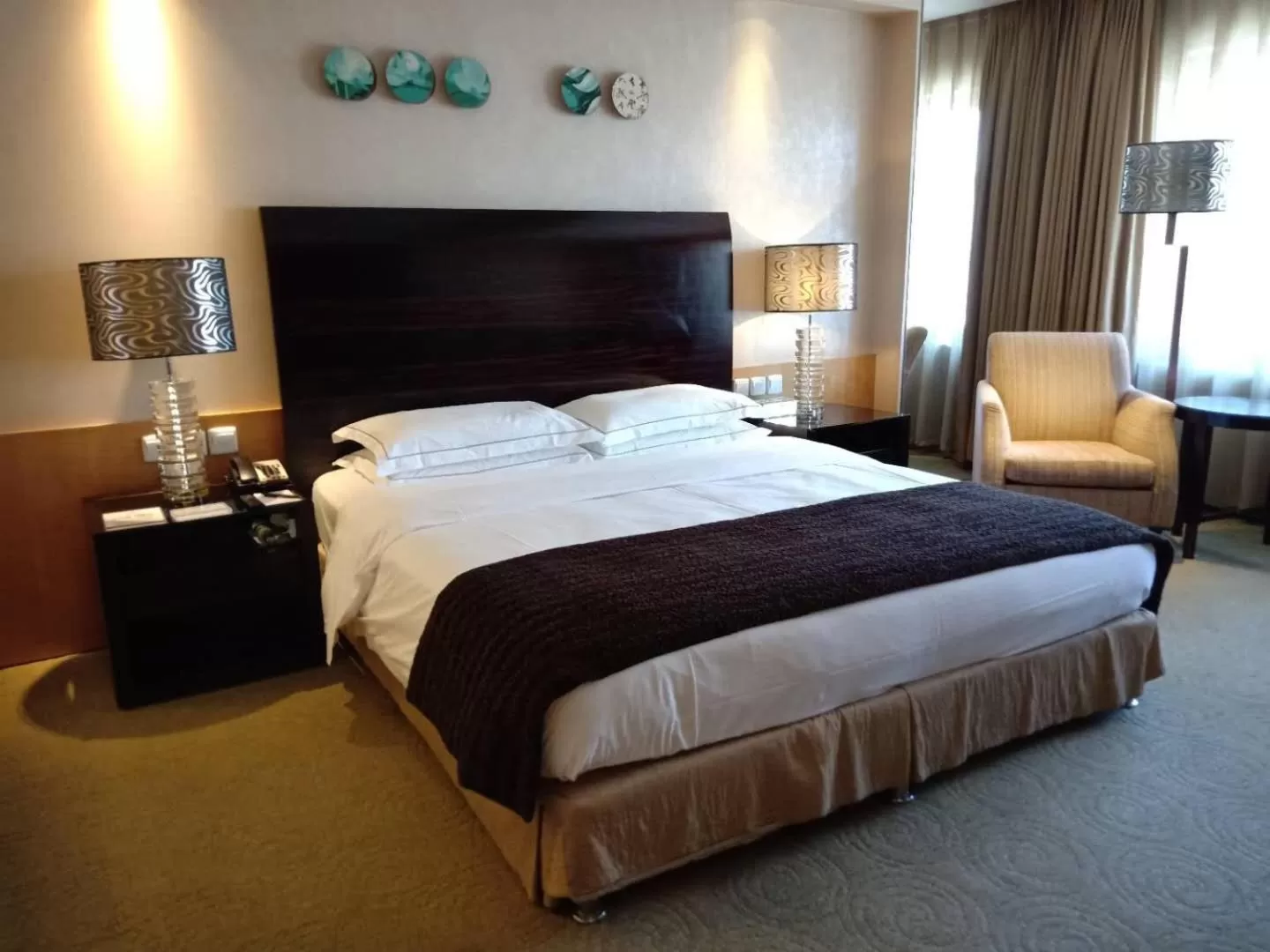 Bedroom, Bed in Marco Polo Parkside, Beijing
