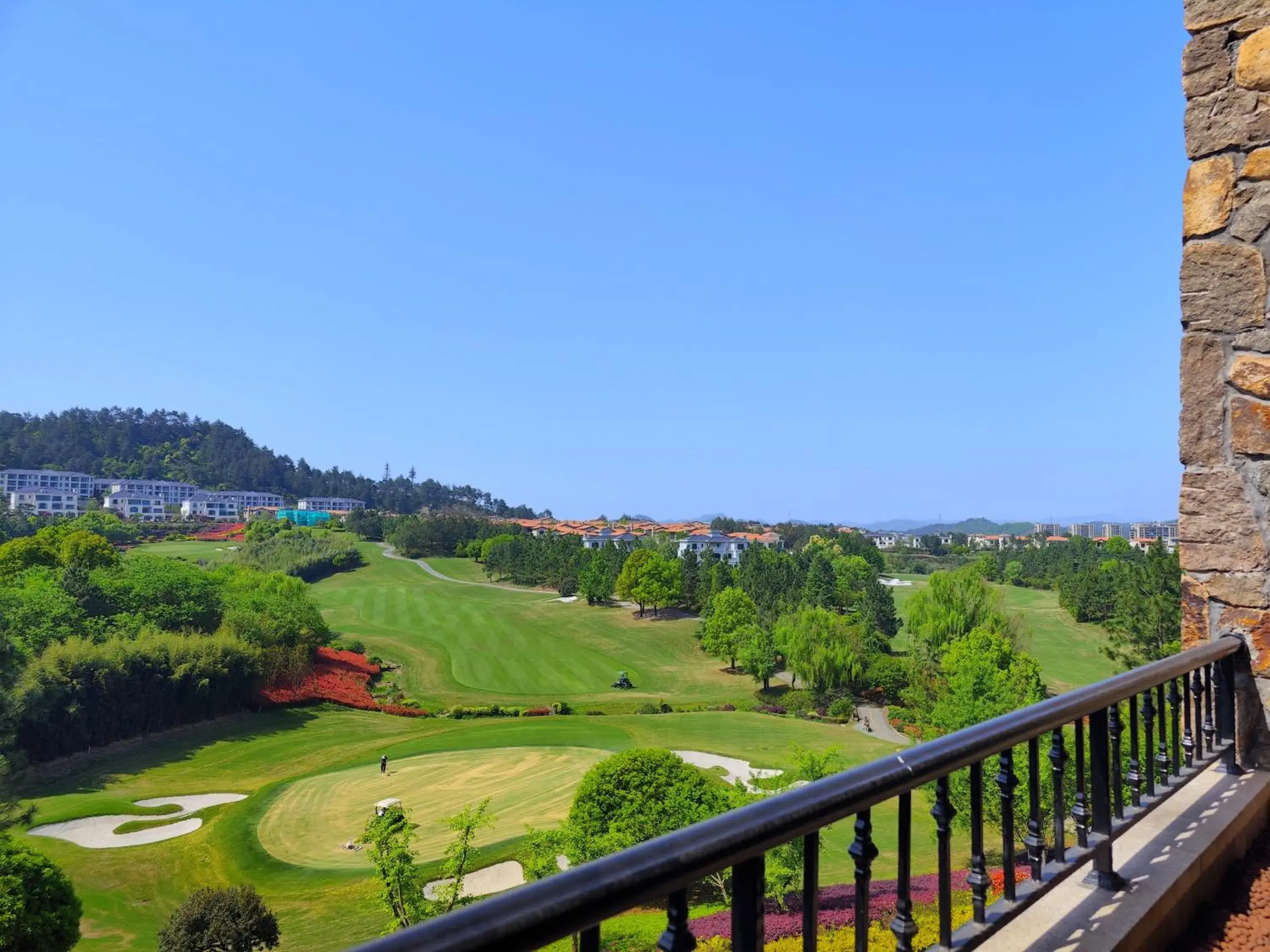 Landscape, Deluxe Guest room, 1 King, Mountain view, Balcony in JW Marriott Hotel Zhejiang Anji Landscape, Deluxe Guest room, 1 King, Mountain view, Balcony in JW Marriott Hotel Zhejiang Anji