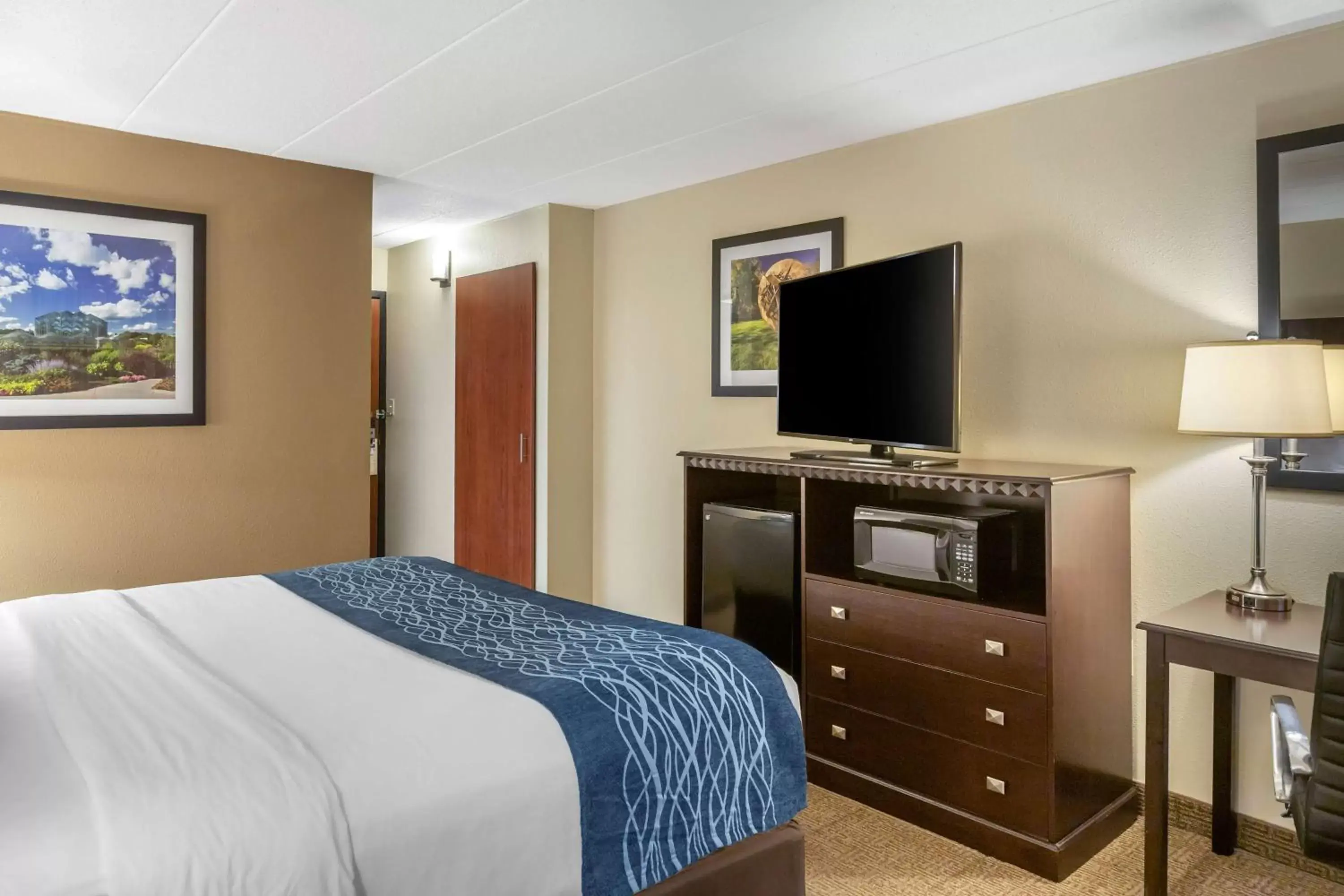 Photo of the whole room, Bed in Comfort Inn Grand Rapids Airport