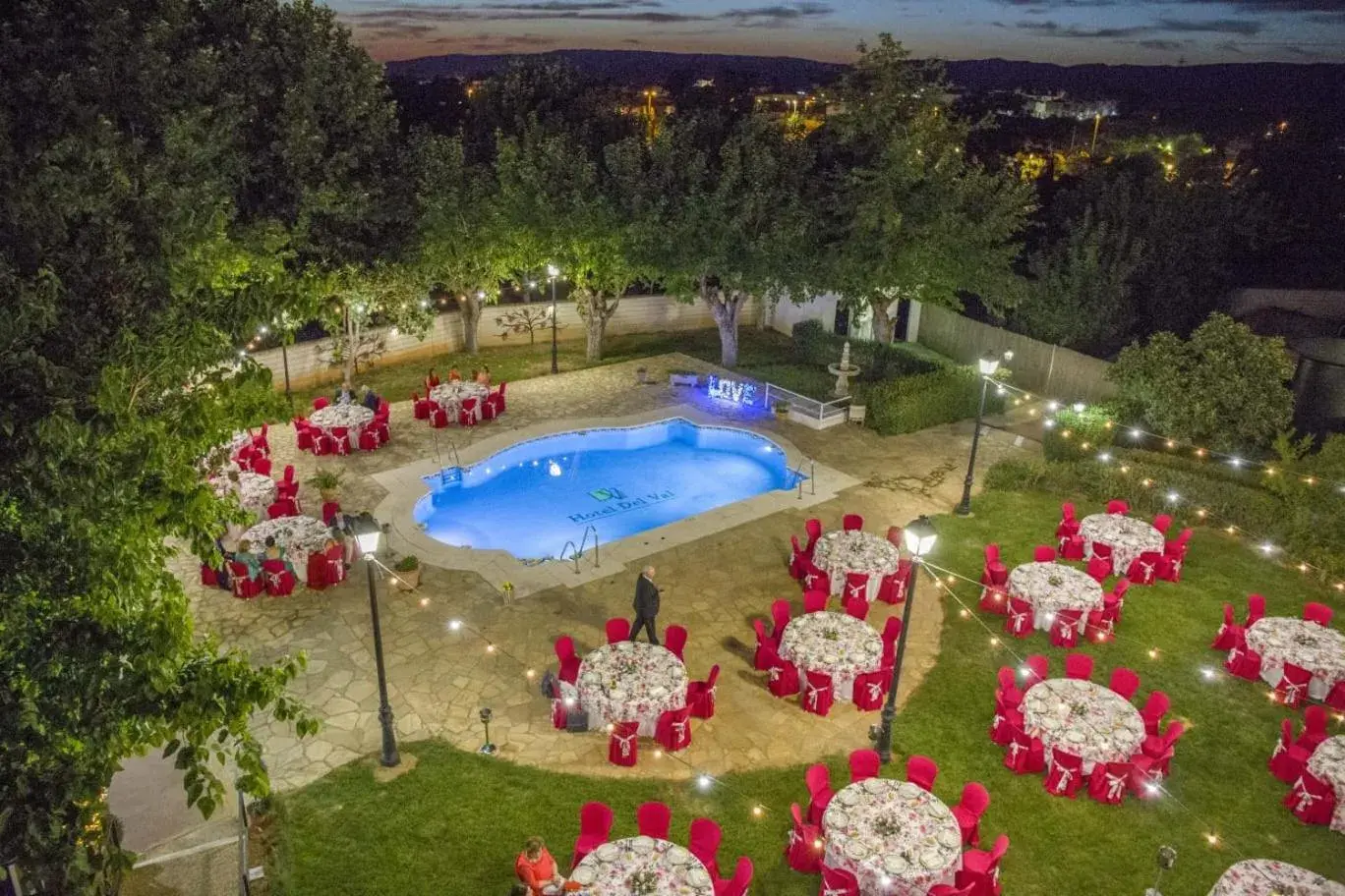 Pool View in Hotel Del Val