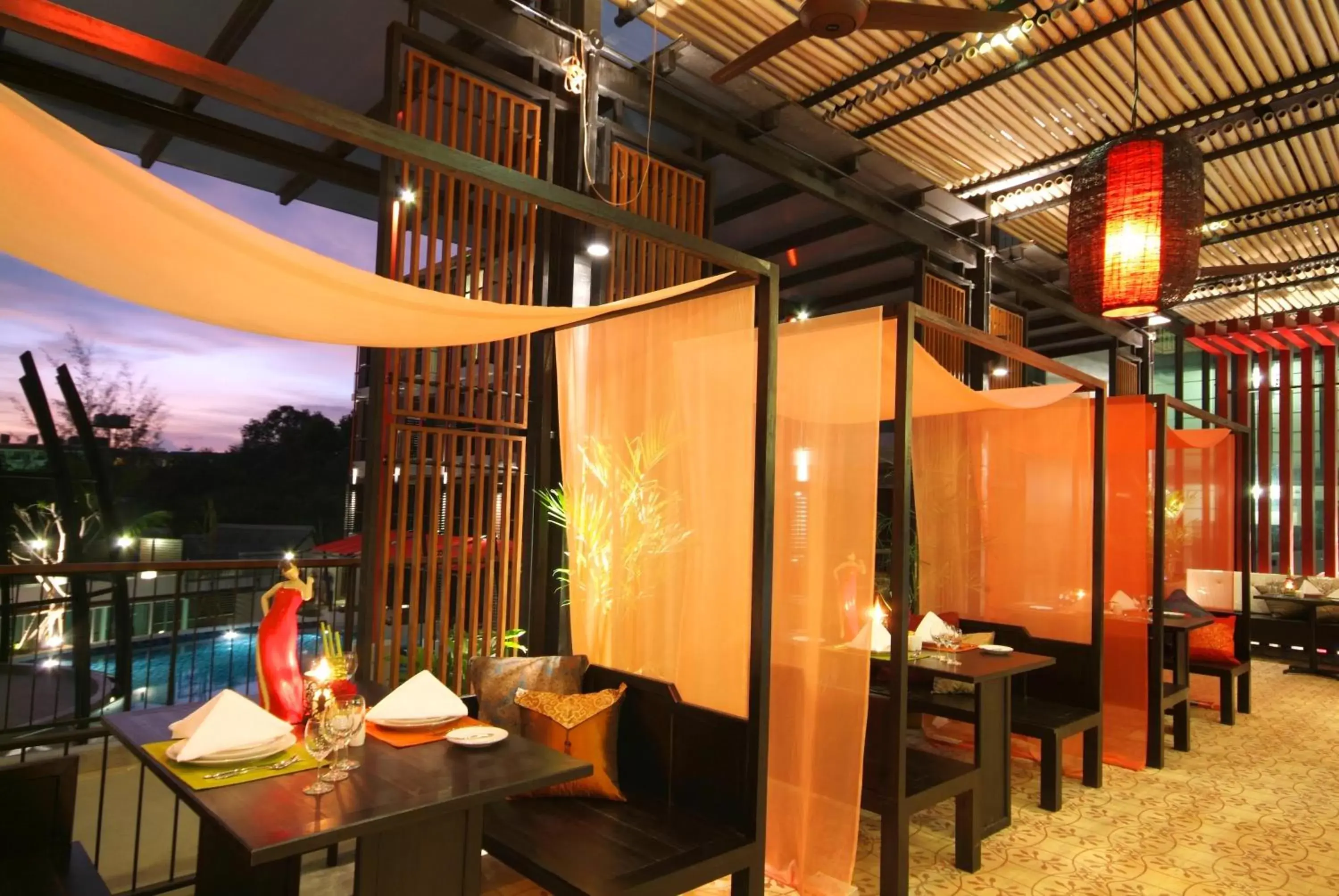 Restaurant/places to eat in Red Ginger Chic Resort - SHA Extra Plus