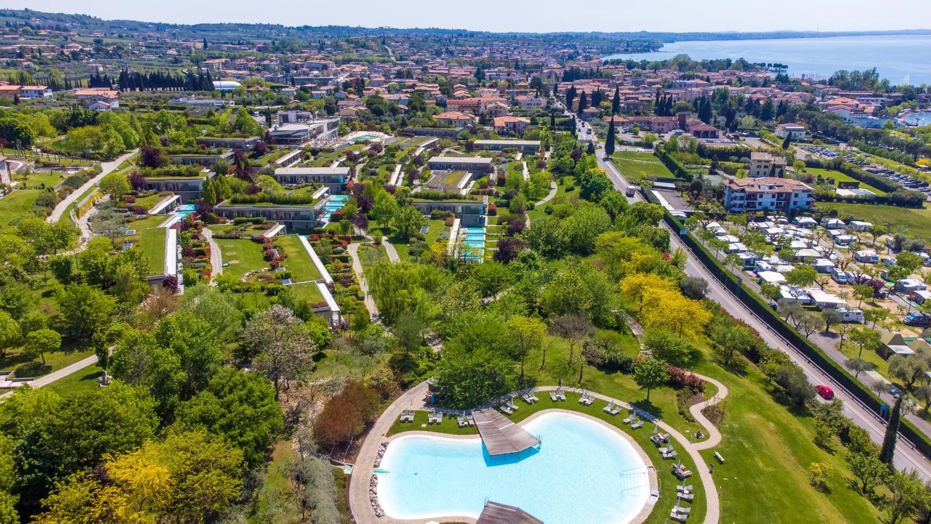 Bird's eye view in Parc Hotel Germano Suites & Apartments