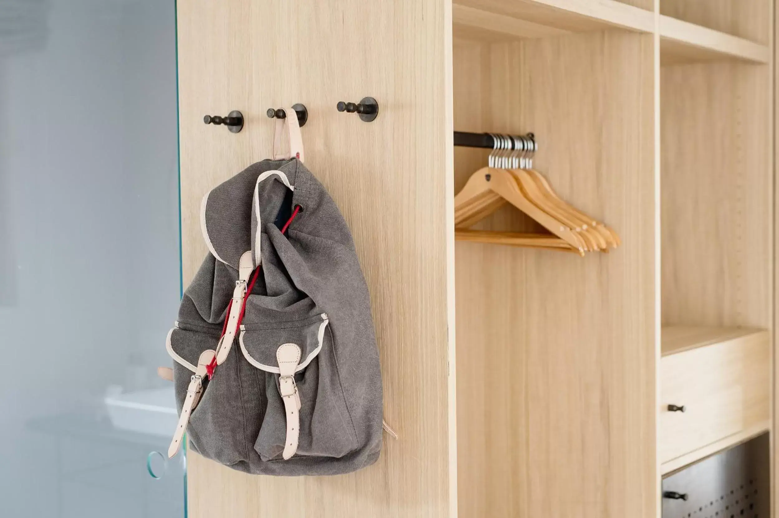 wardrobe, Bathroom in Hotel Schwarzschmied