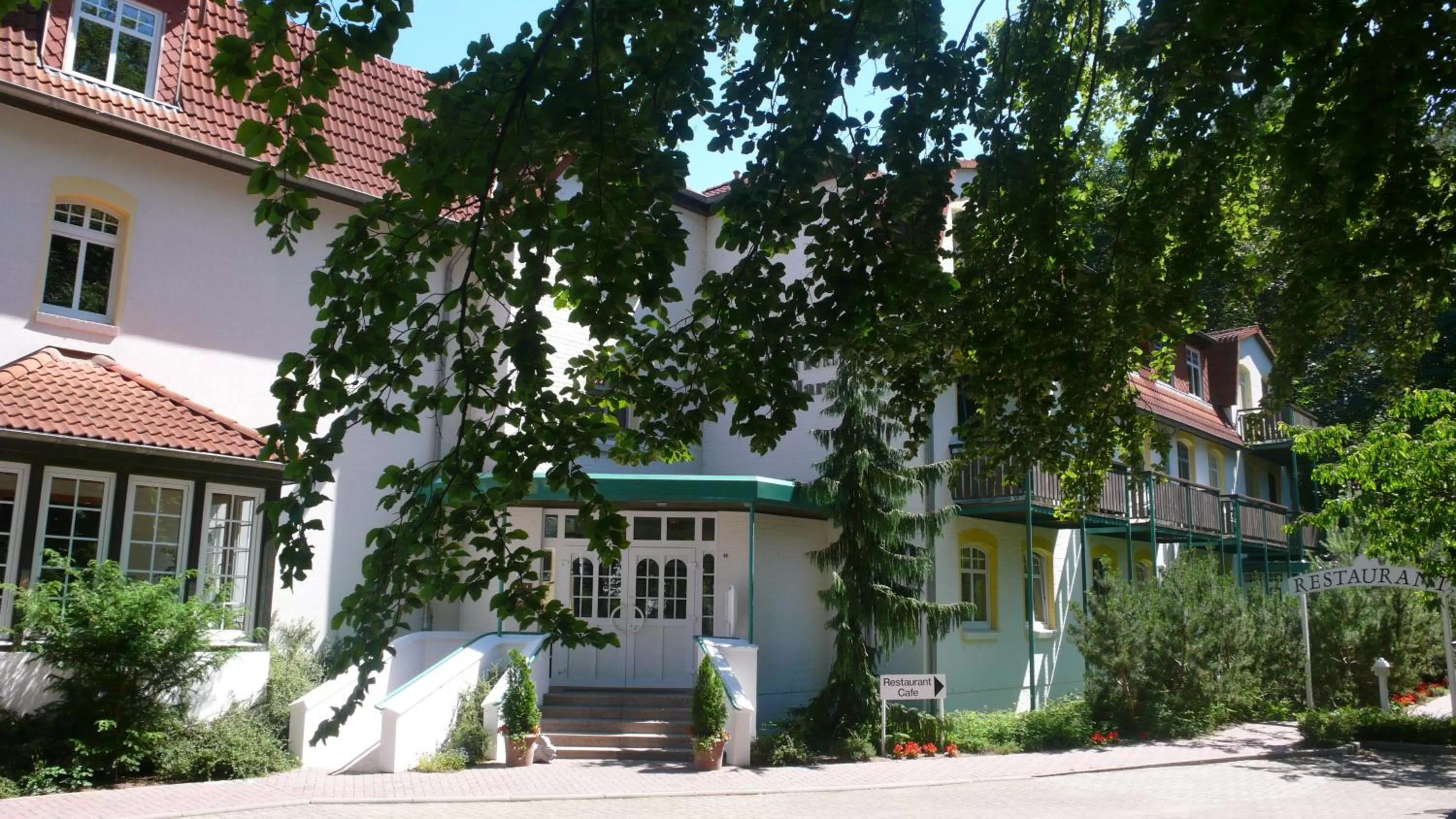 Property building in Ringhotel Villa Margarete