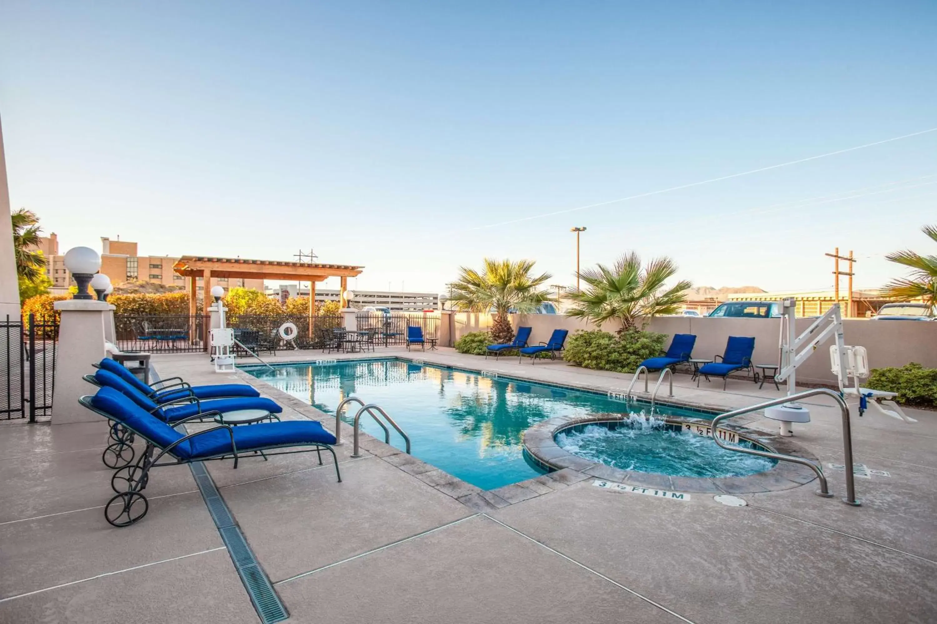Pool view, Swimming Pool in Hilton Garden Inn El Paso University