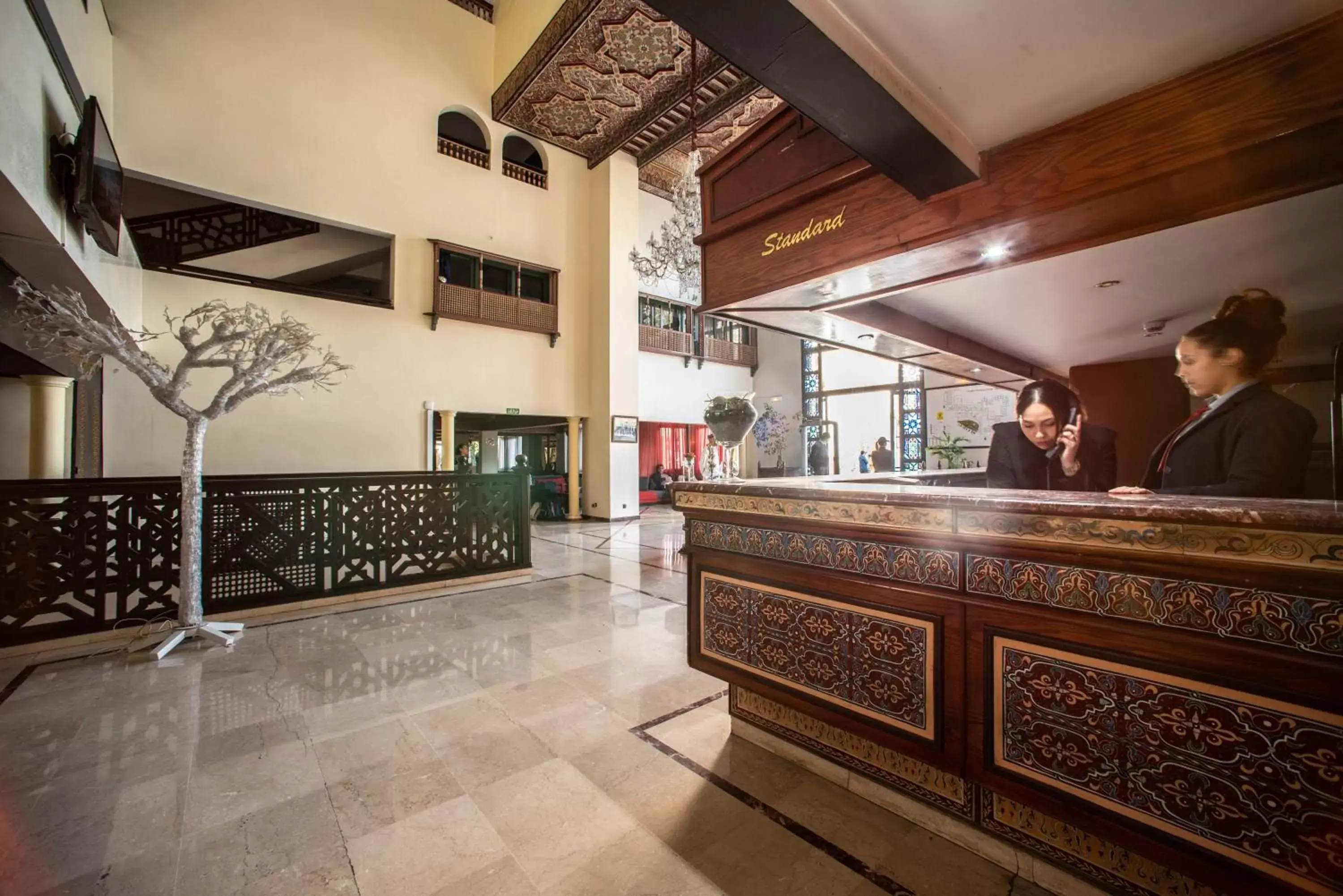 Staff, Lobby/Reception in Hotel Argana Agadir