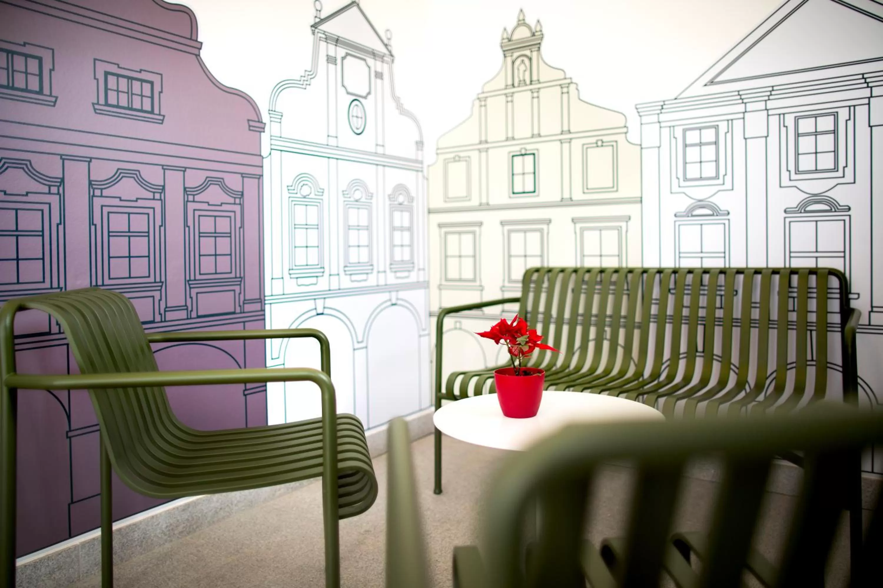 Property building in Penzion Panský dvůr Telč