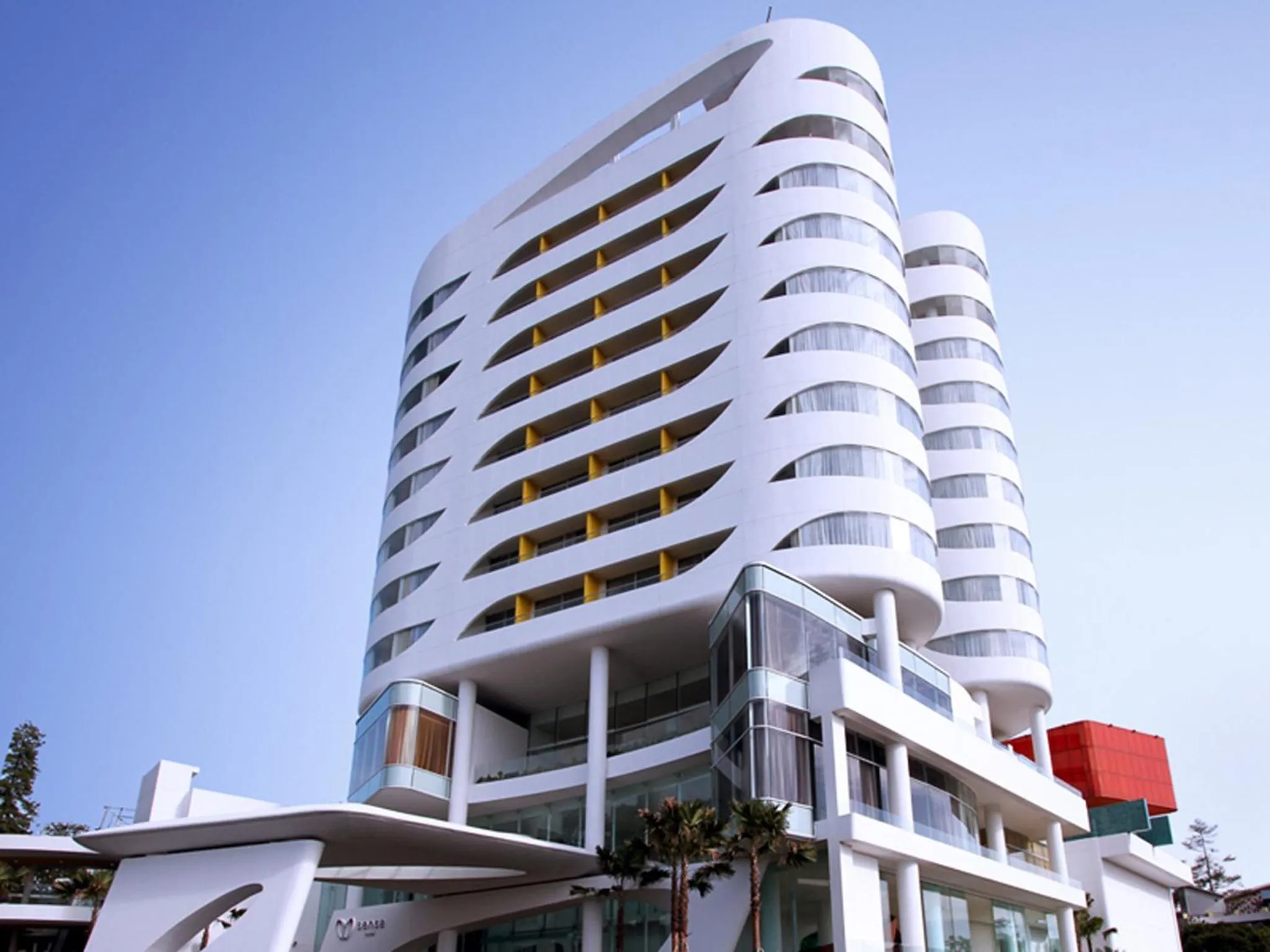 Facade/entrance in Sensa Hotel Bandung