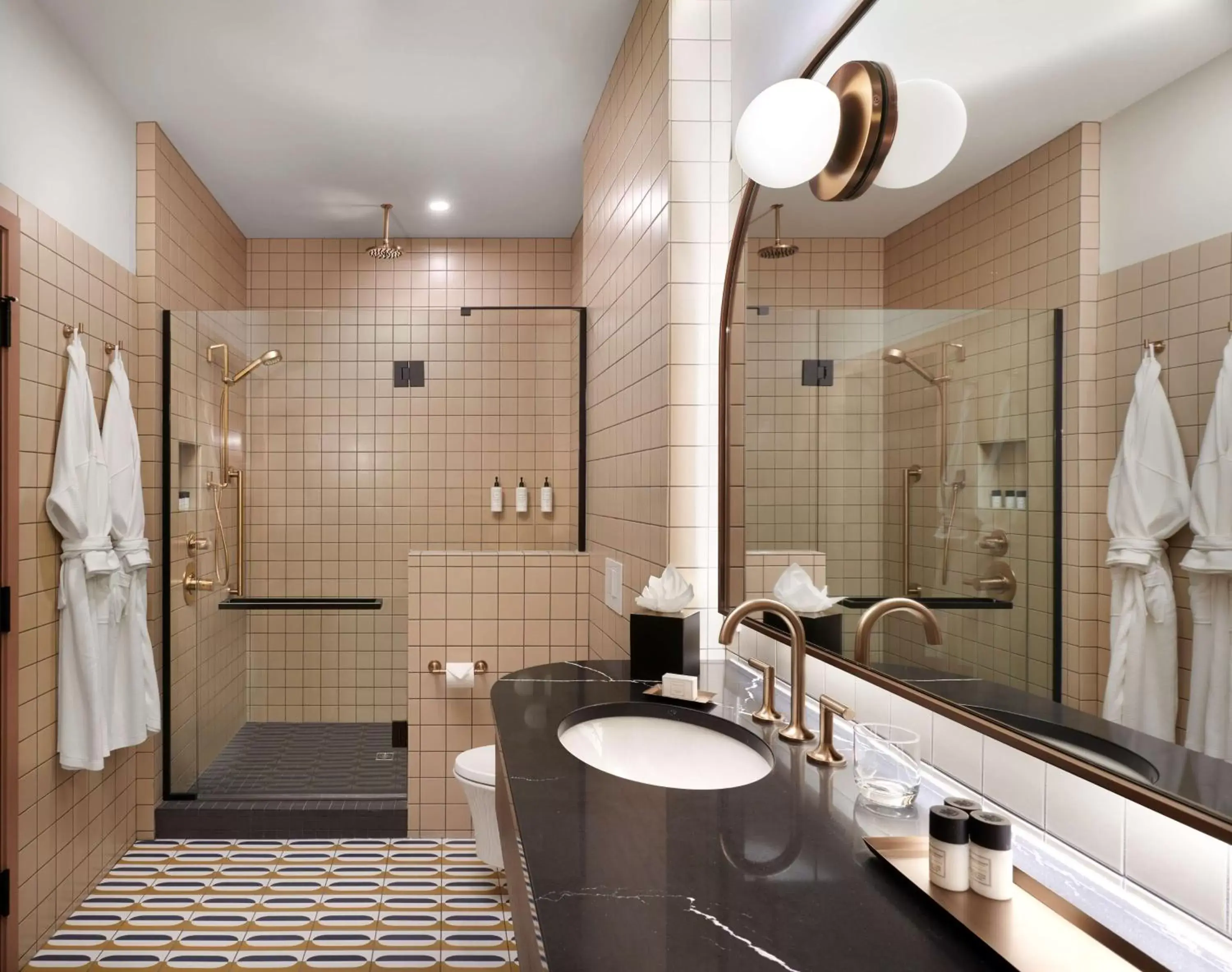 Bathroom in The Westley Calgary Downtown, Tapestry Collection By Hilton Bathroom in The Westley Calgary Downtown, Tapestry Collection By Hilton