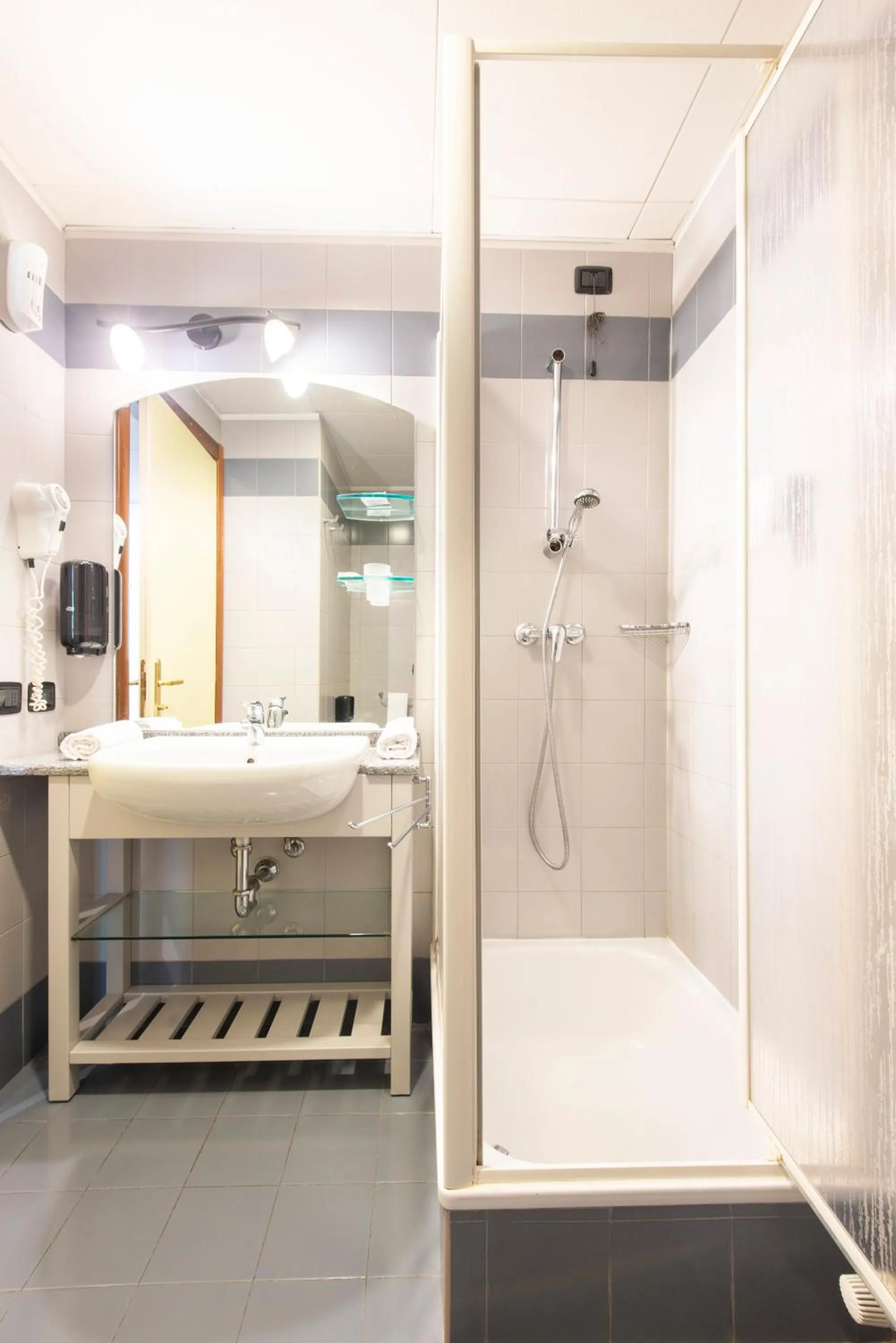 Toilet in Park Hotel Abbadia