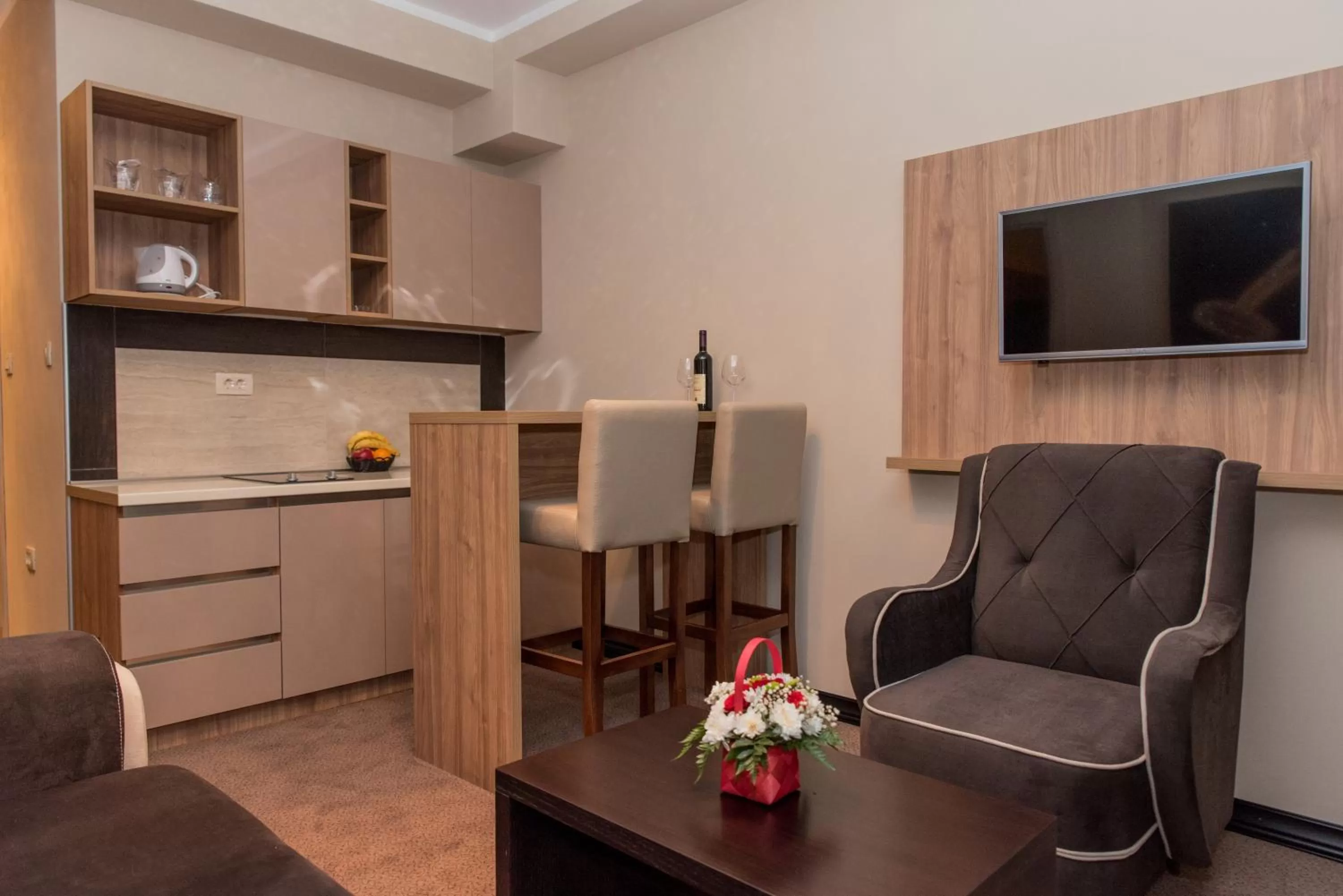 Kitchen or kitchenette in Hotel Crnogorska Kuća