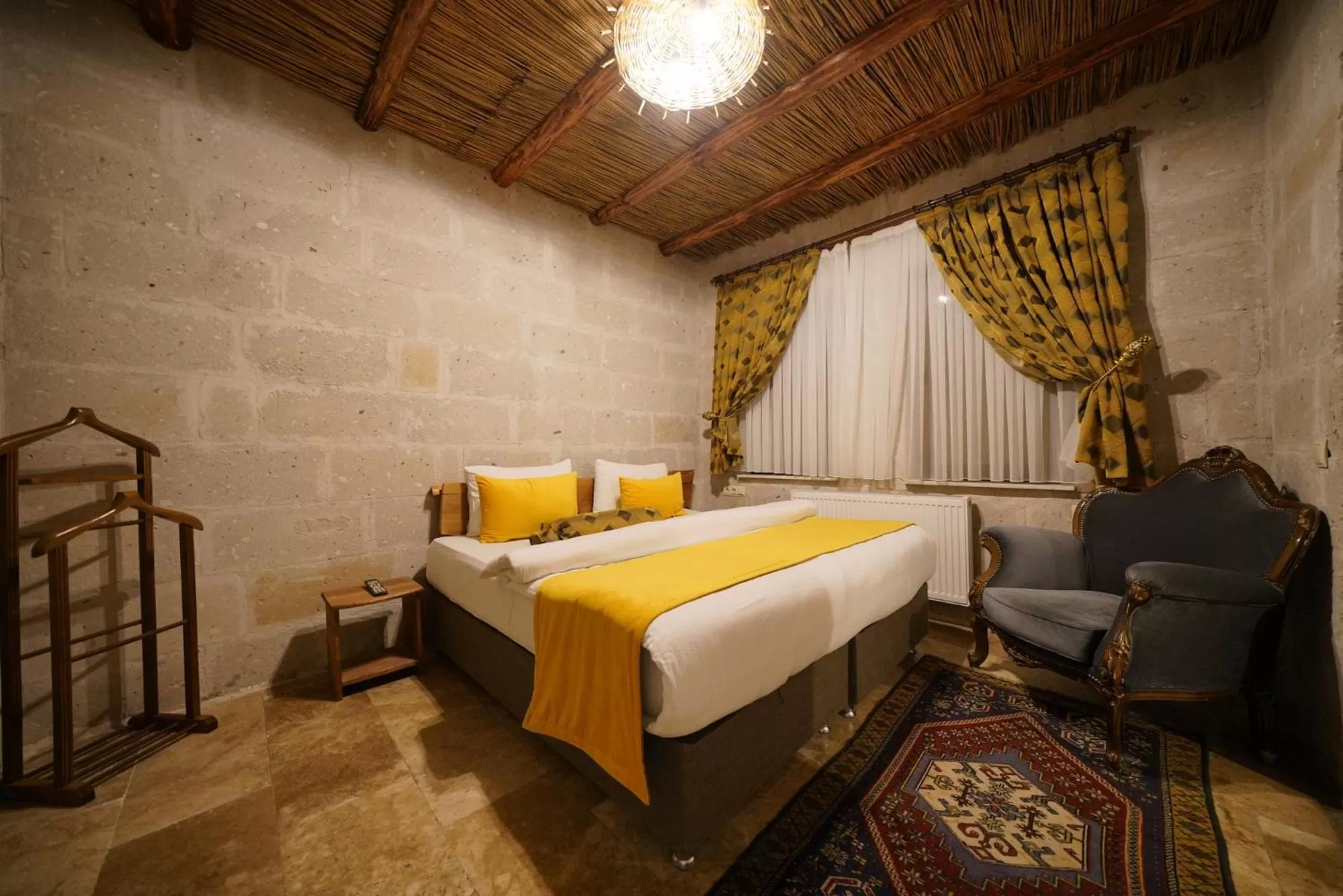Bedroom, Bed in Cappadocia Nar Cave House & Swimming Pool