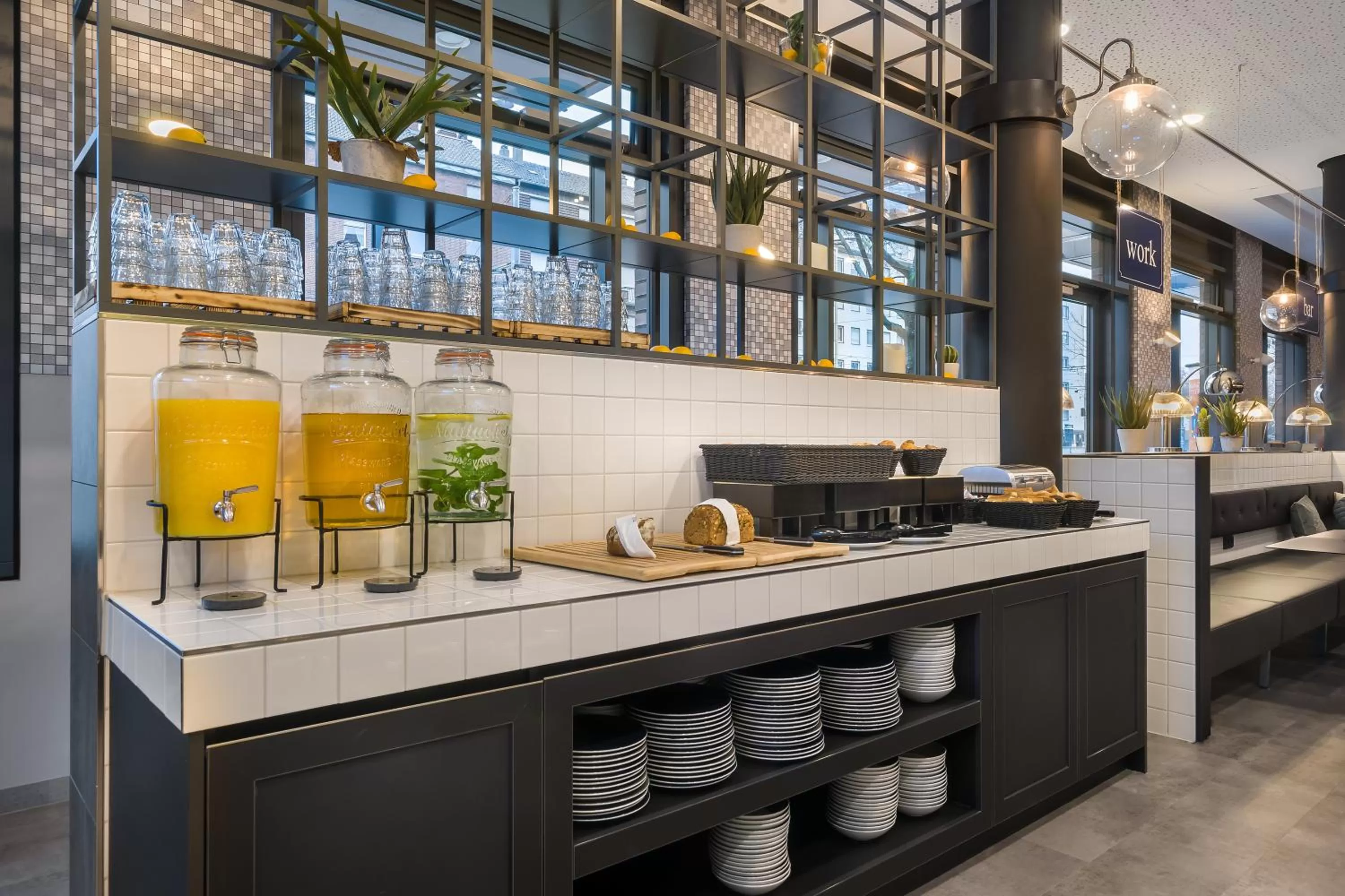 Buffet breakfast in Holiday Inn - the niu, Square Mannheim by IHG