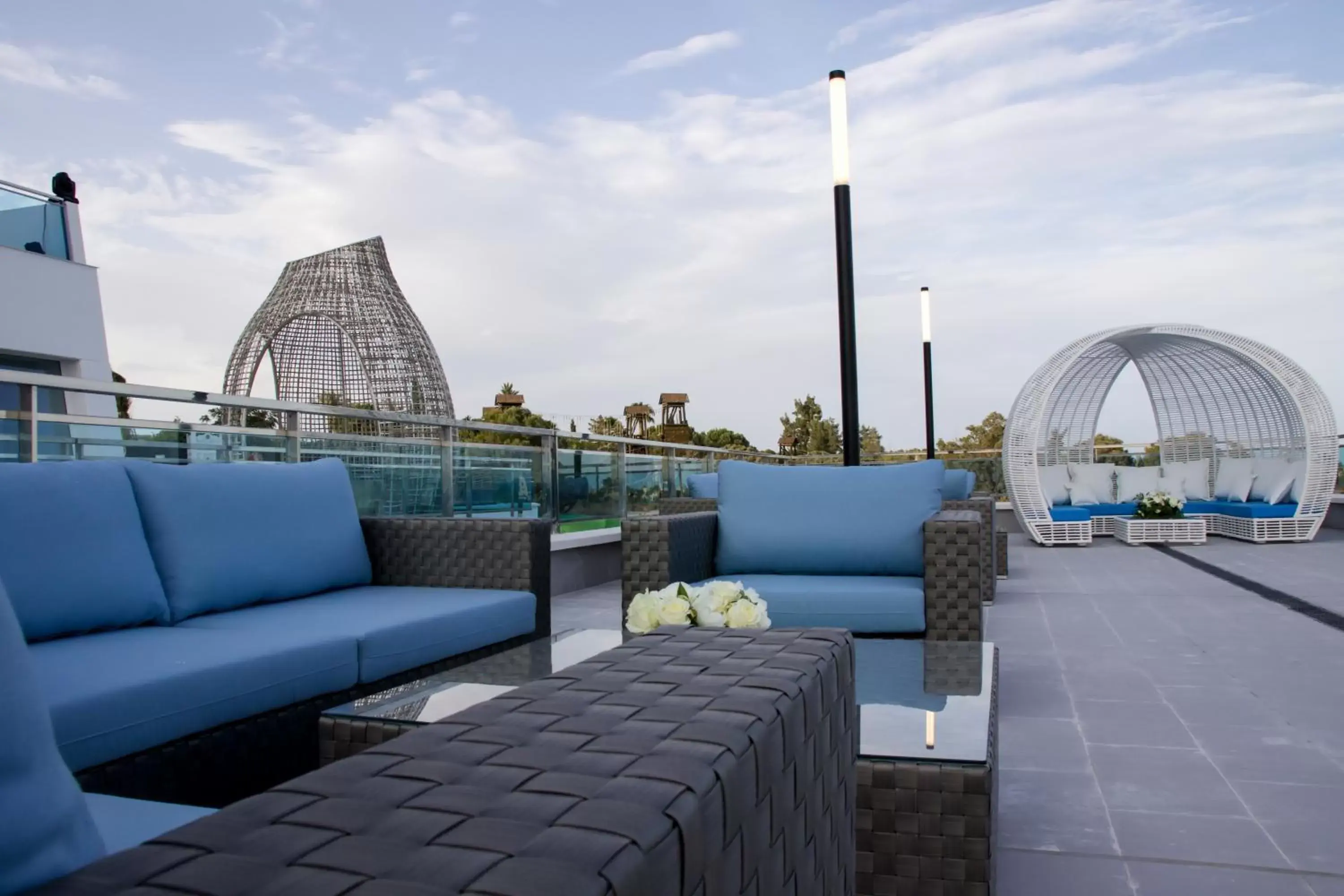 Balcony/Terrace in Grand Luxor Hotel